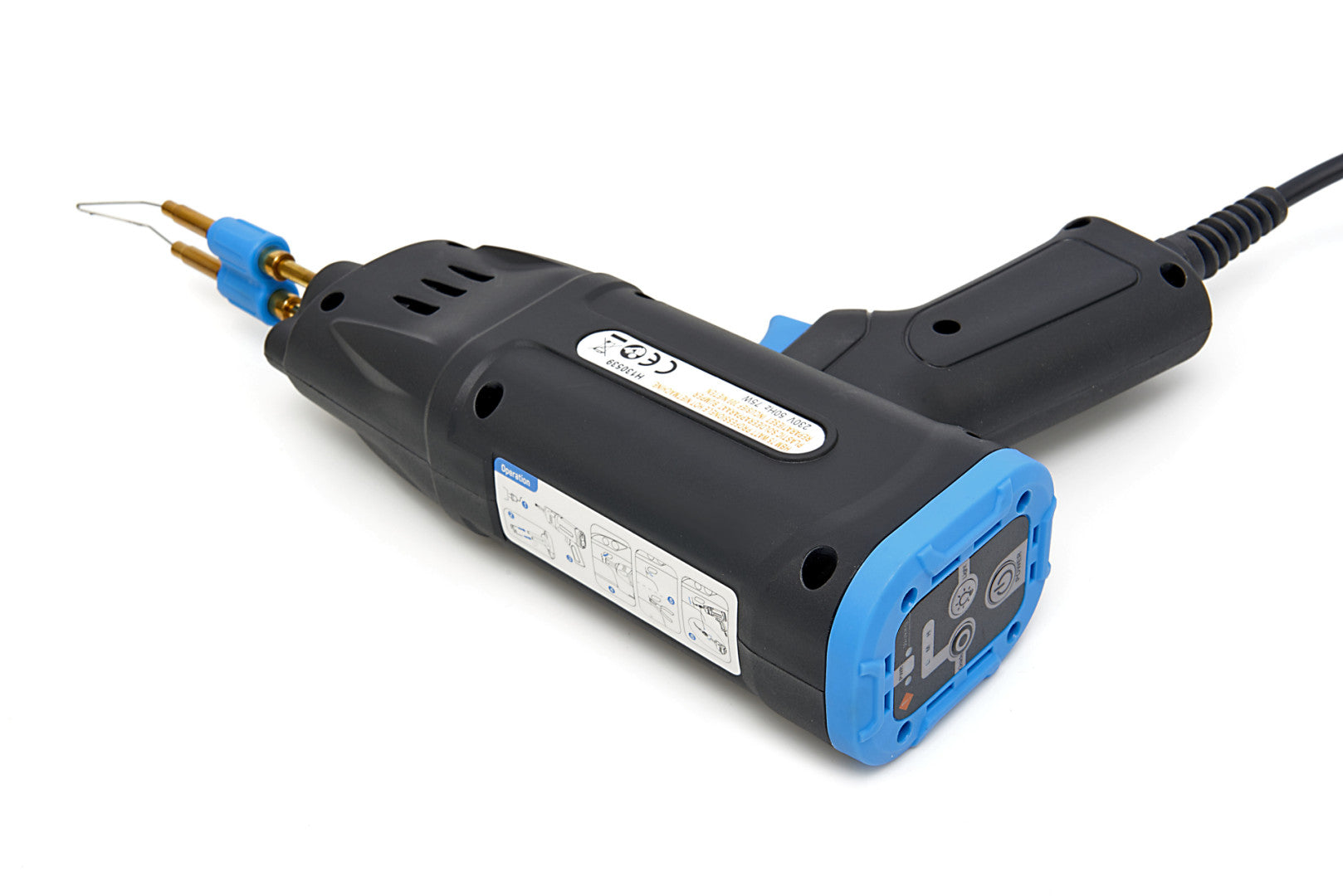 Пистолет за лепене и поправяне на пластмаса, с аксесоари HBM 75W