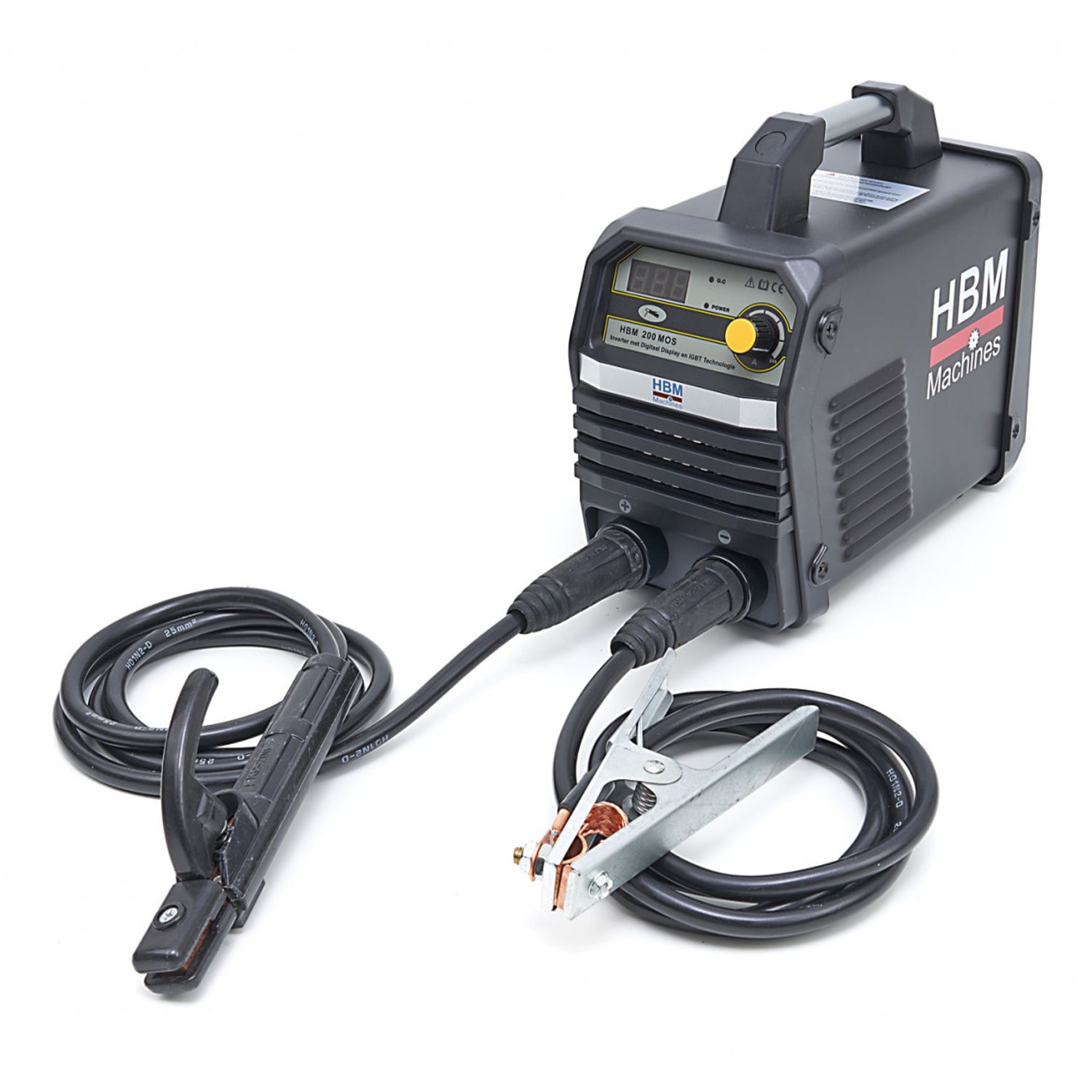 Заваръчен апарат с цифров дисплей IGBT 200 AMP HBM