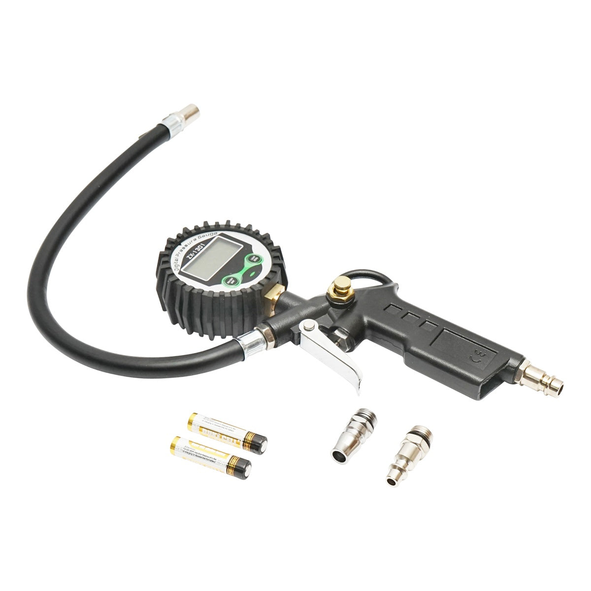 Пистолет за помпане на гуми с дигитален манометър