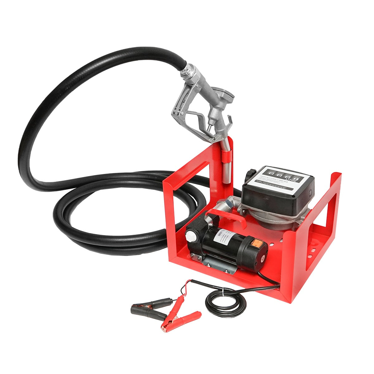 Комплект помпа за пренос на гориво с брояч 12V 4 л/мин