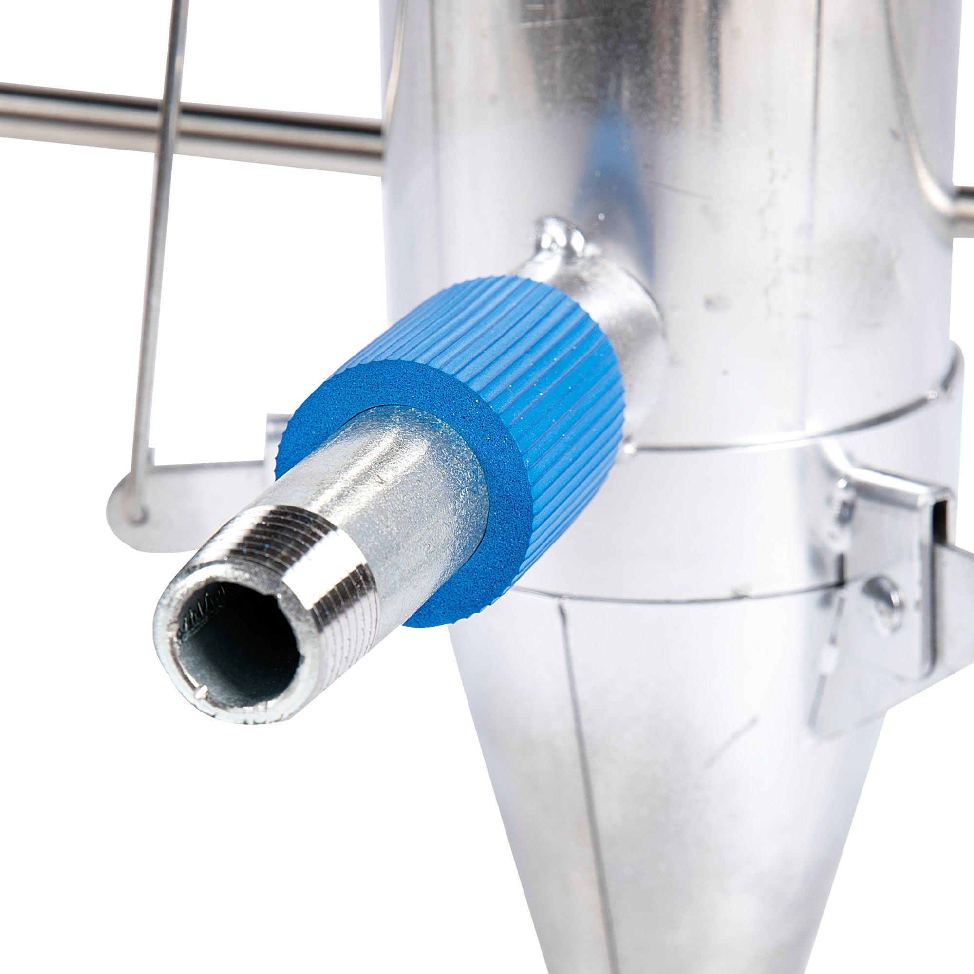 Сеялка за разсад от неръждаема стомана с 2 дръжки и педал