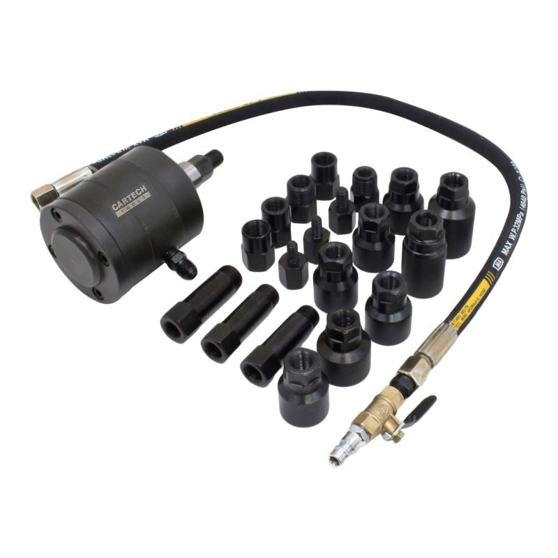 Комплект преса пневматичен екстрактор за инжектори 1000 NM 21 части BOSCH DELPHI DENSO SIEMENS