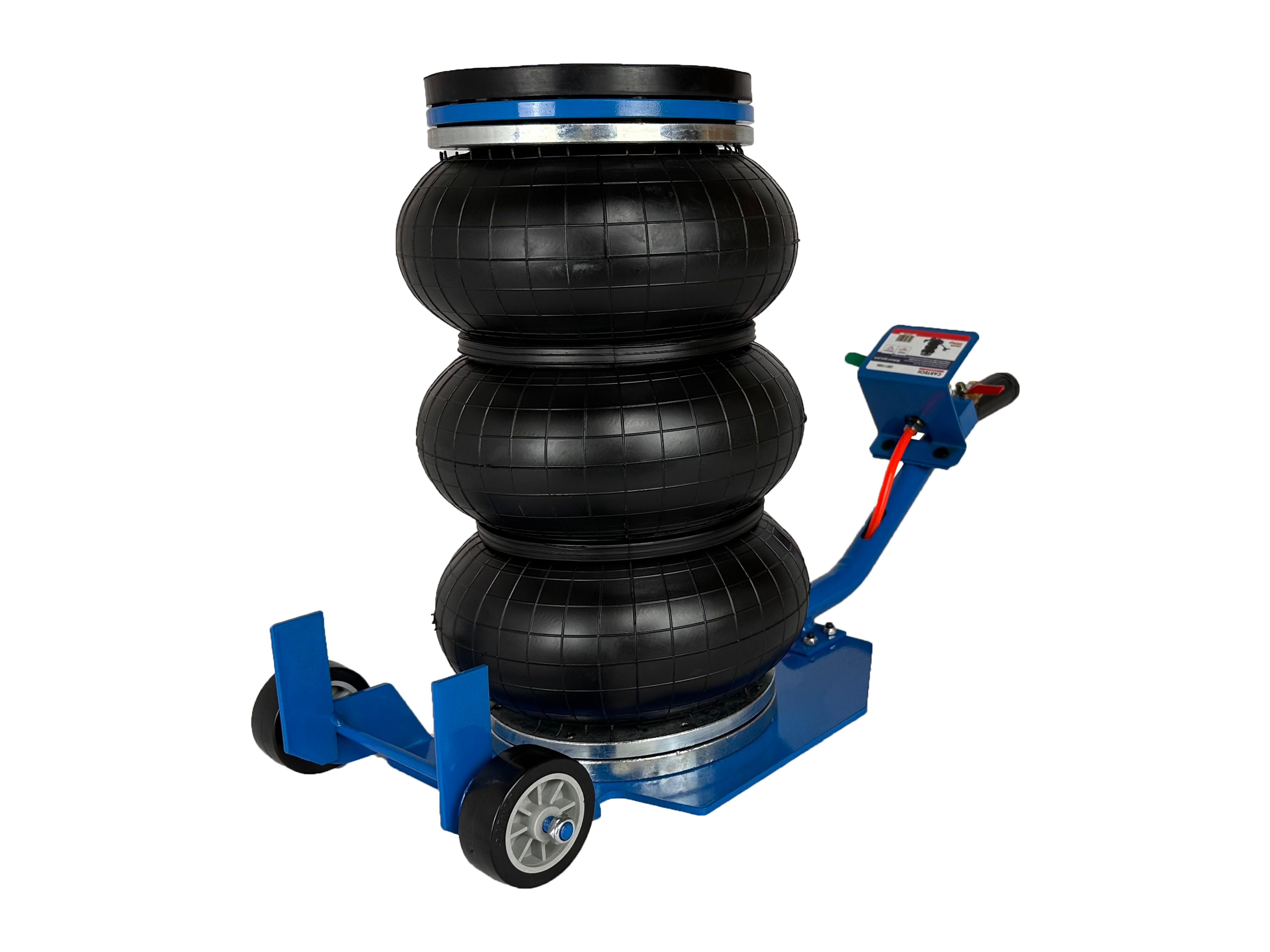 Пневматичен крик тип въздушна възглавница 3.5T с къса дръжка GEBO TOOLS