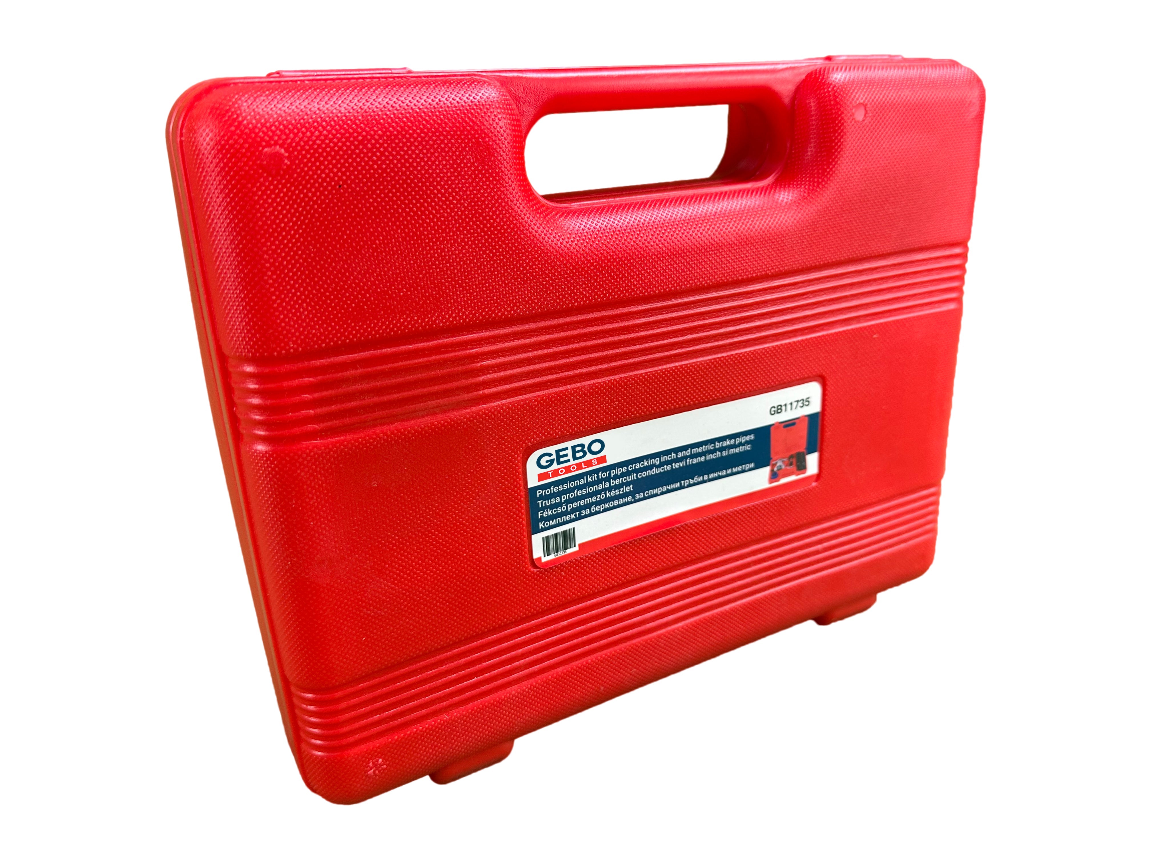 Професионален комплект за валцоване, за спирачни тръби в инча и метри GEBO TOOLS