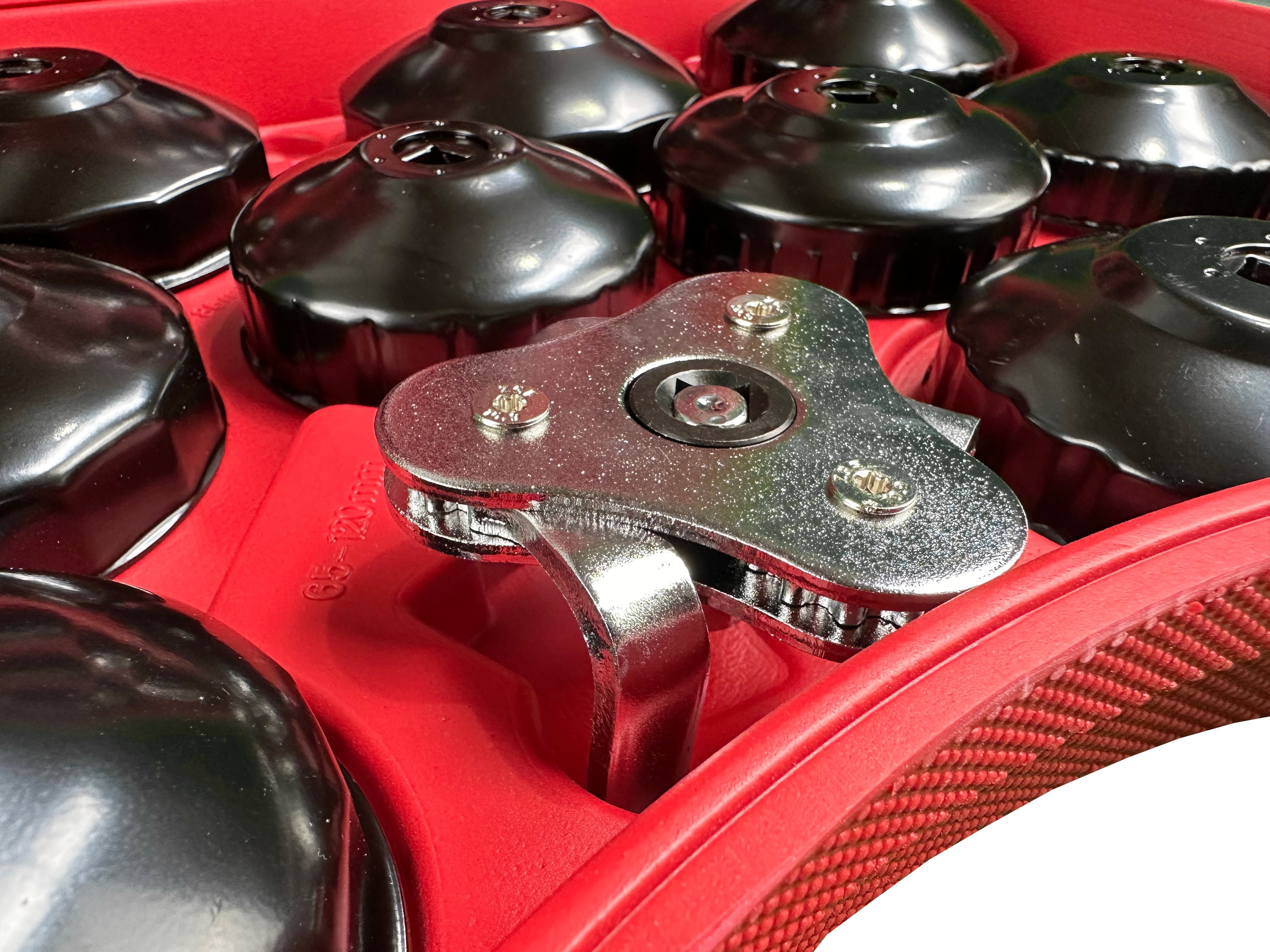 Комплект ключове капачки за маслен филтър, 30 бр. GEBO TOOLS