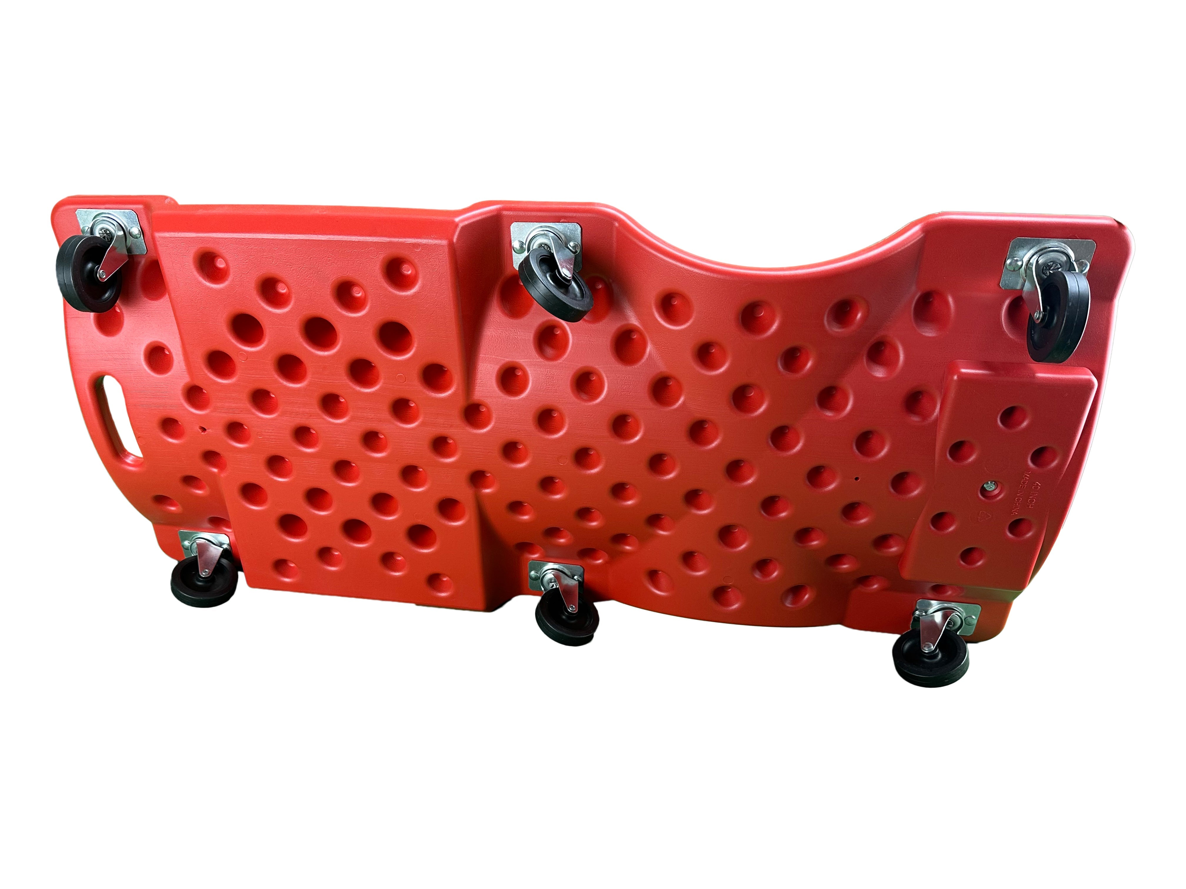 Автомонтьорска подвижна лежанка, червена GEBO TOOLS