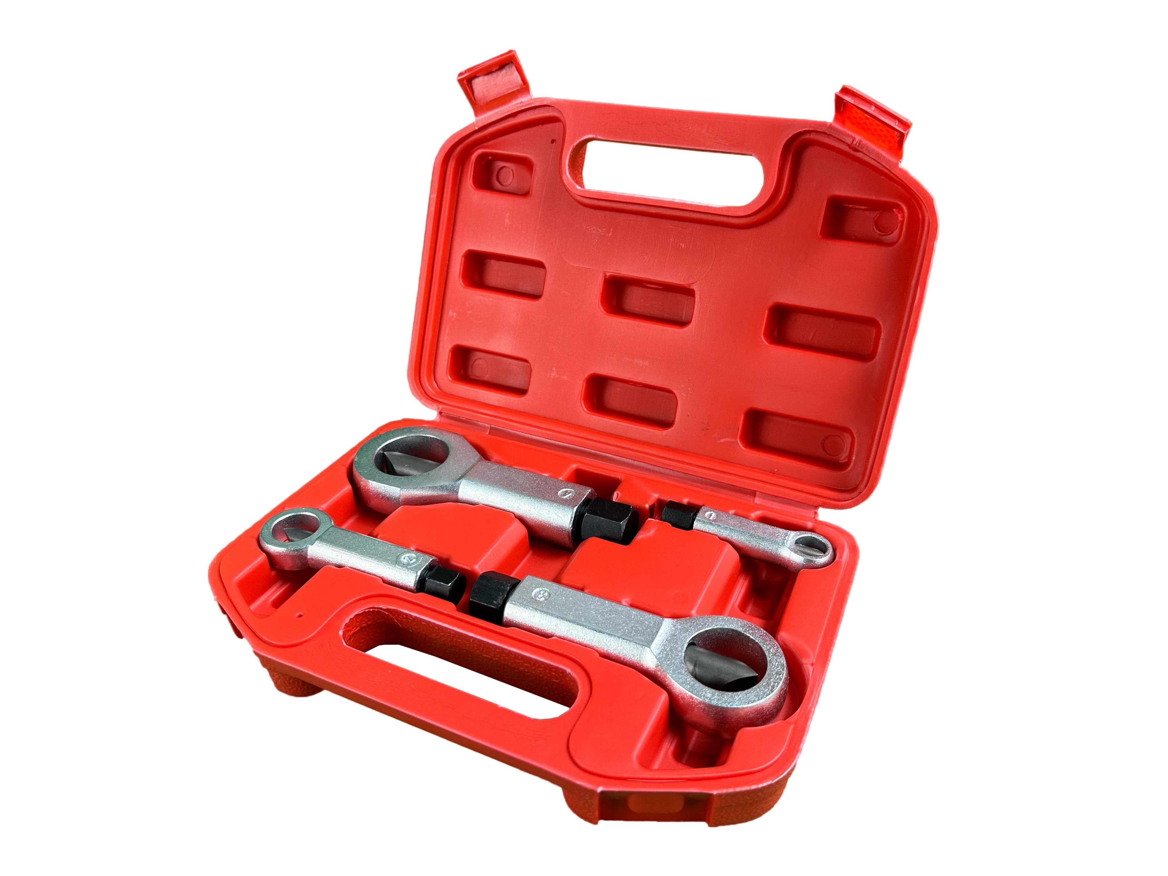 Комплект за демонтаж на блокирани винтове и гайки 9-27 мм 4 части GEBO TOOLS