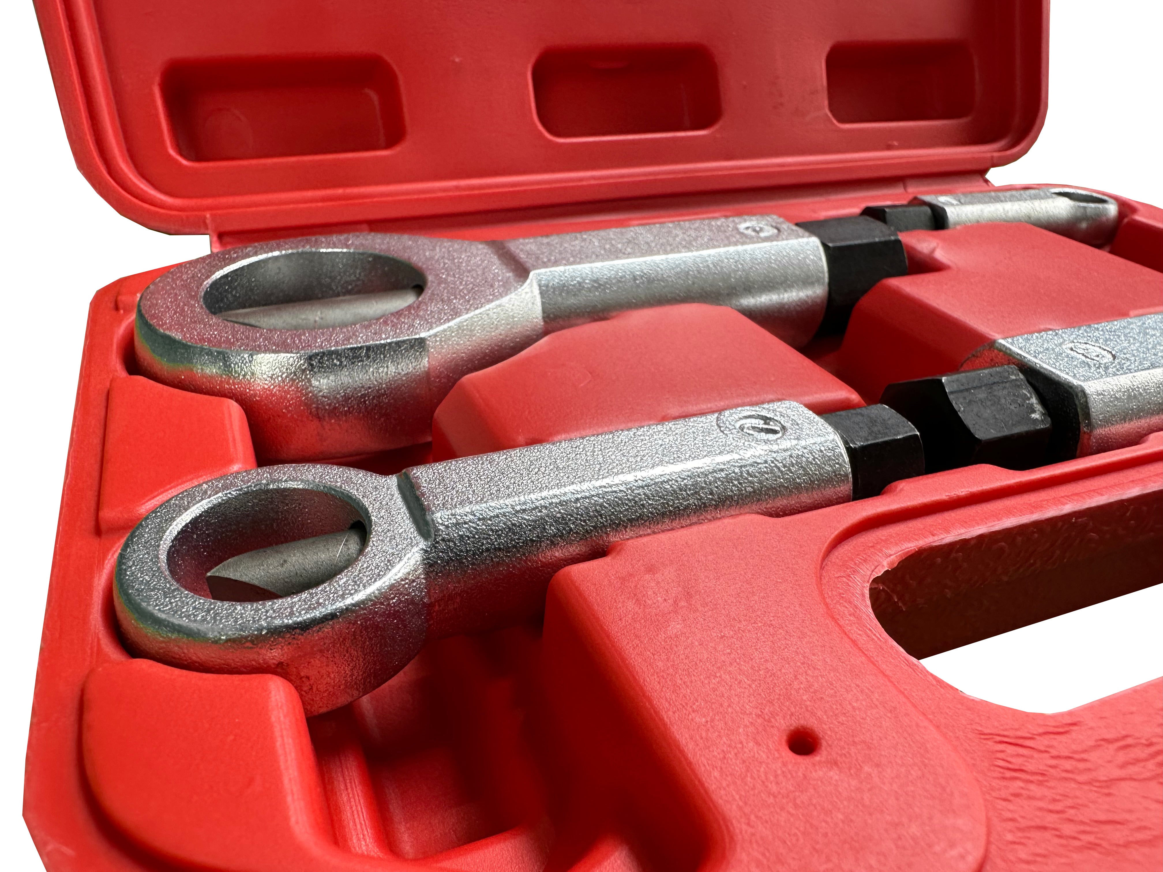 Комплект за демонтаж на блокирани винтове и гайки 9-27 мм 4 части GEBO TOOLS