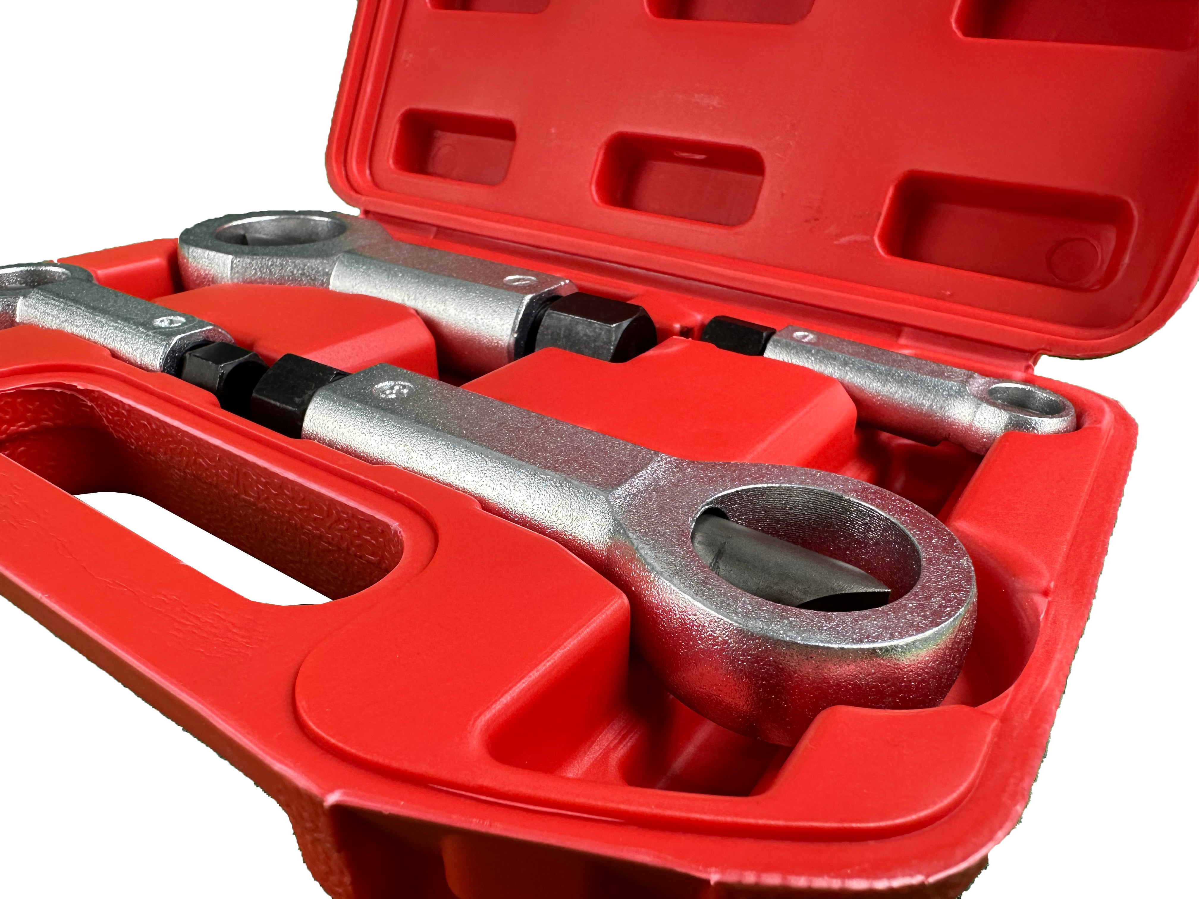 Комплект за демонтаж на блокирани винтове и гайки 9-27 мм 4 части GEBO TOOLS