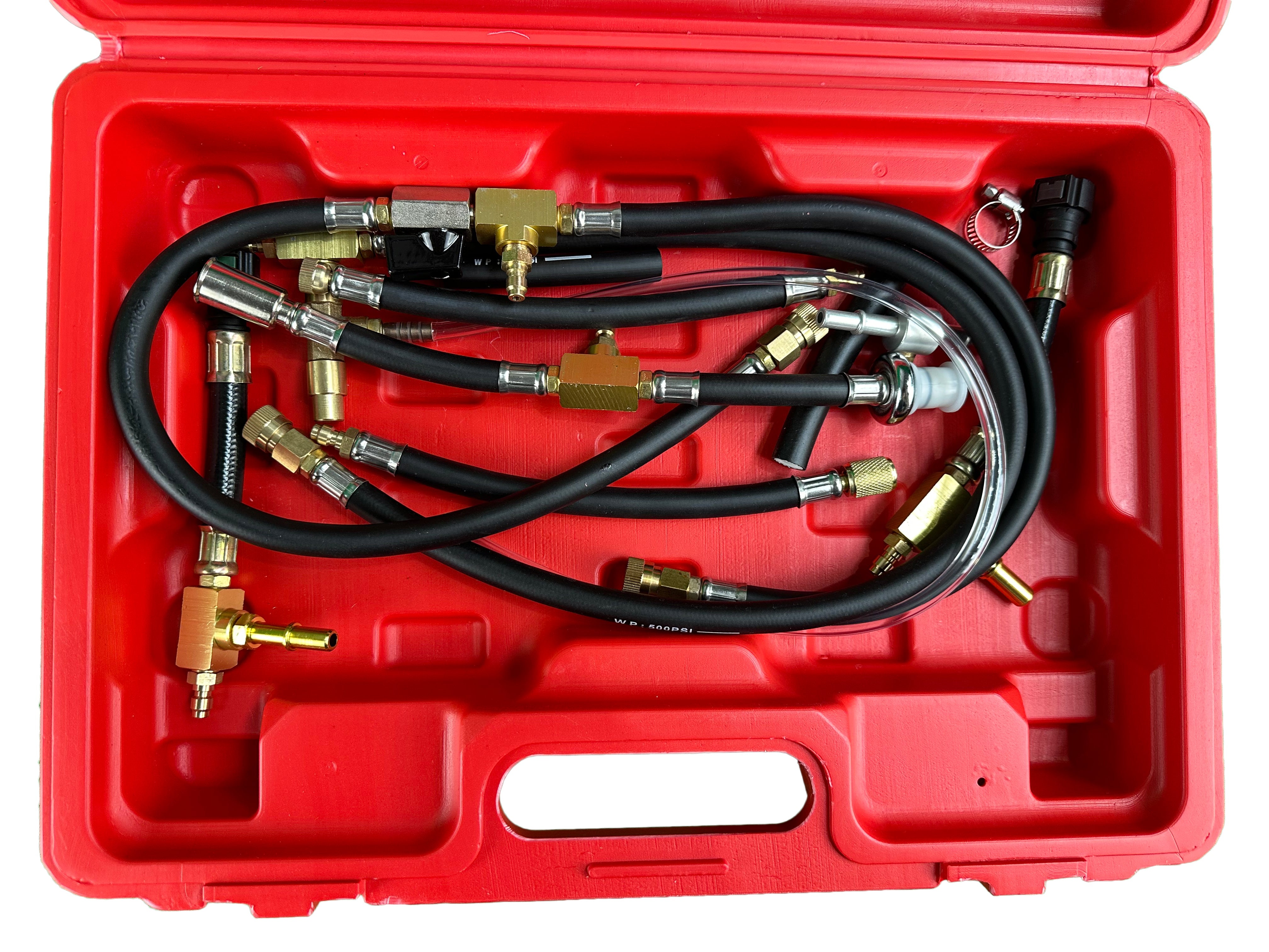 Тестер за налягане дизел и бензин CARTECH