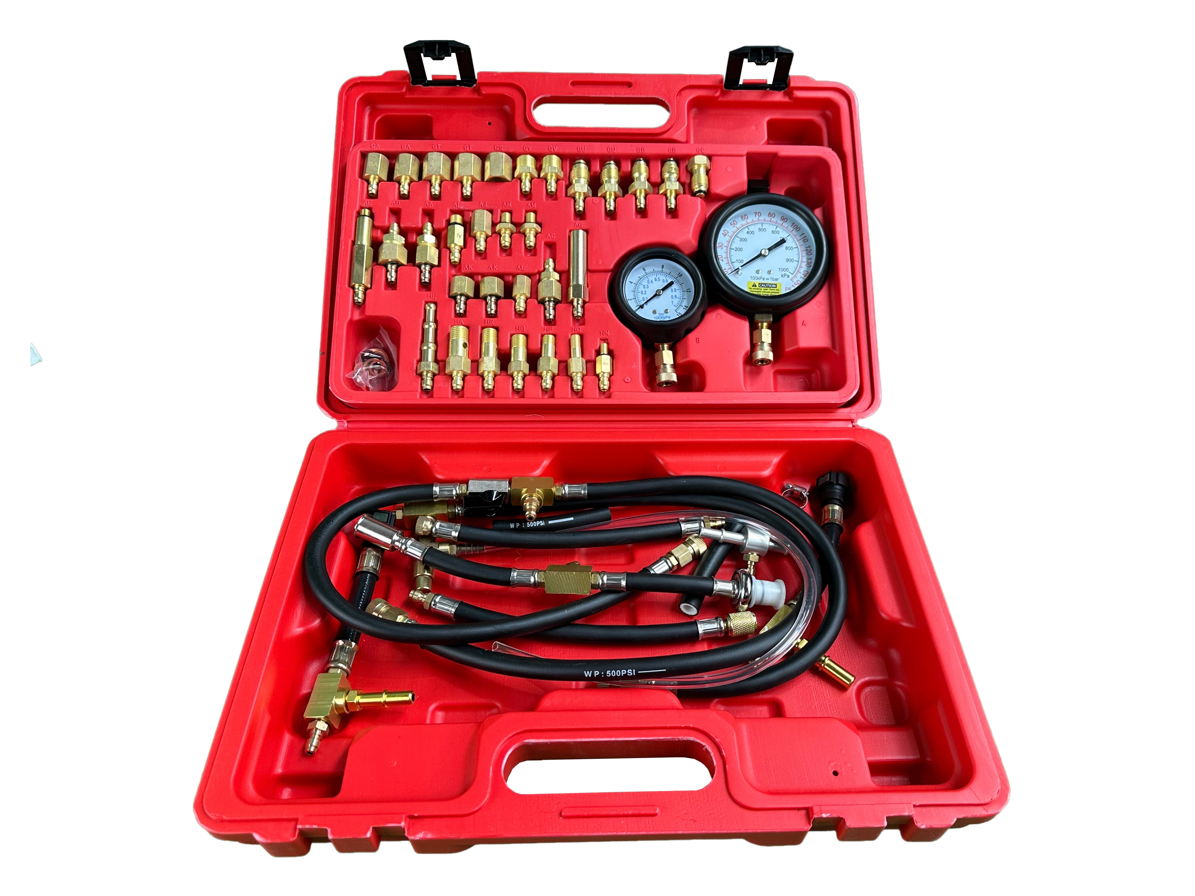 Тестер за налягане дизел и бензин CARTECH