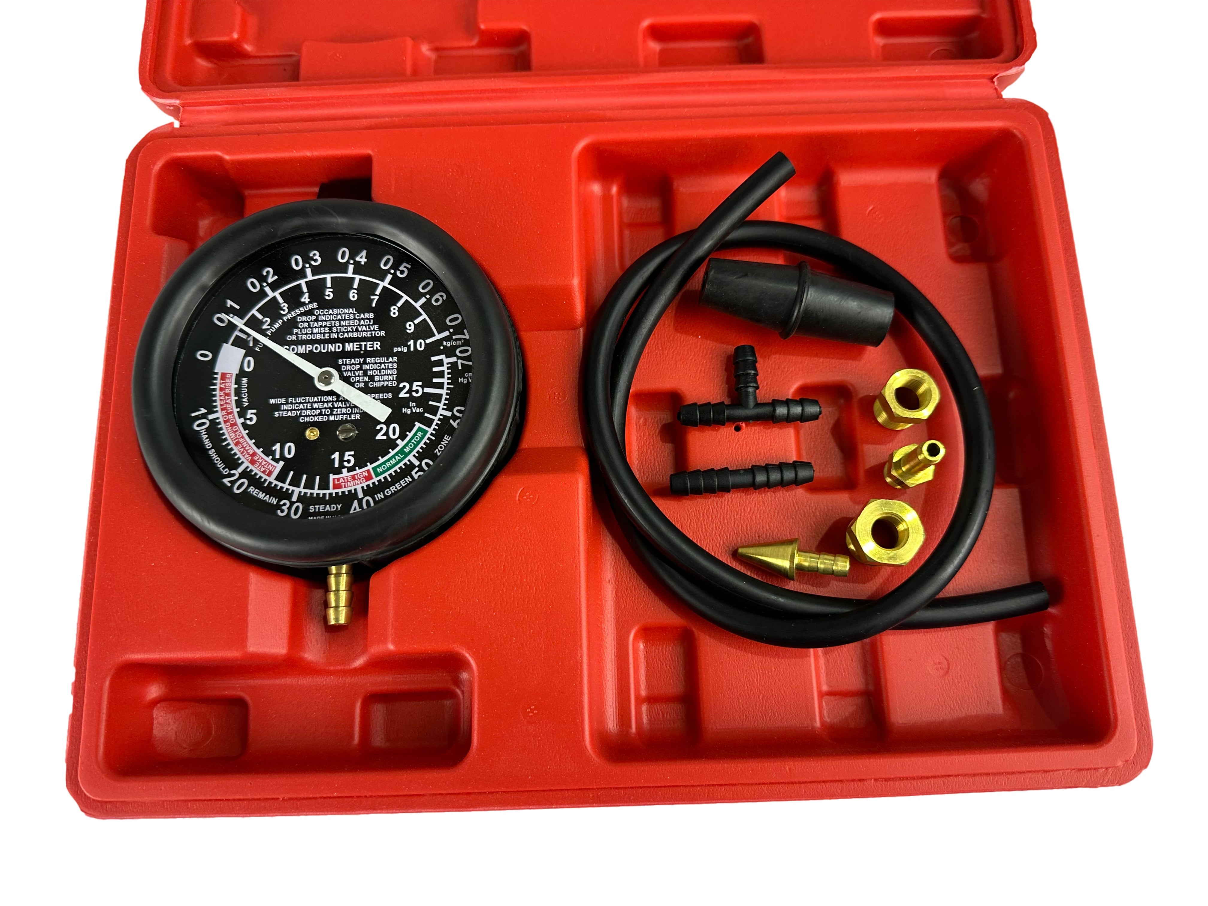 Манометър за налягане и вакуум GEBO TOOLS