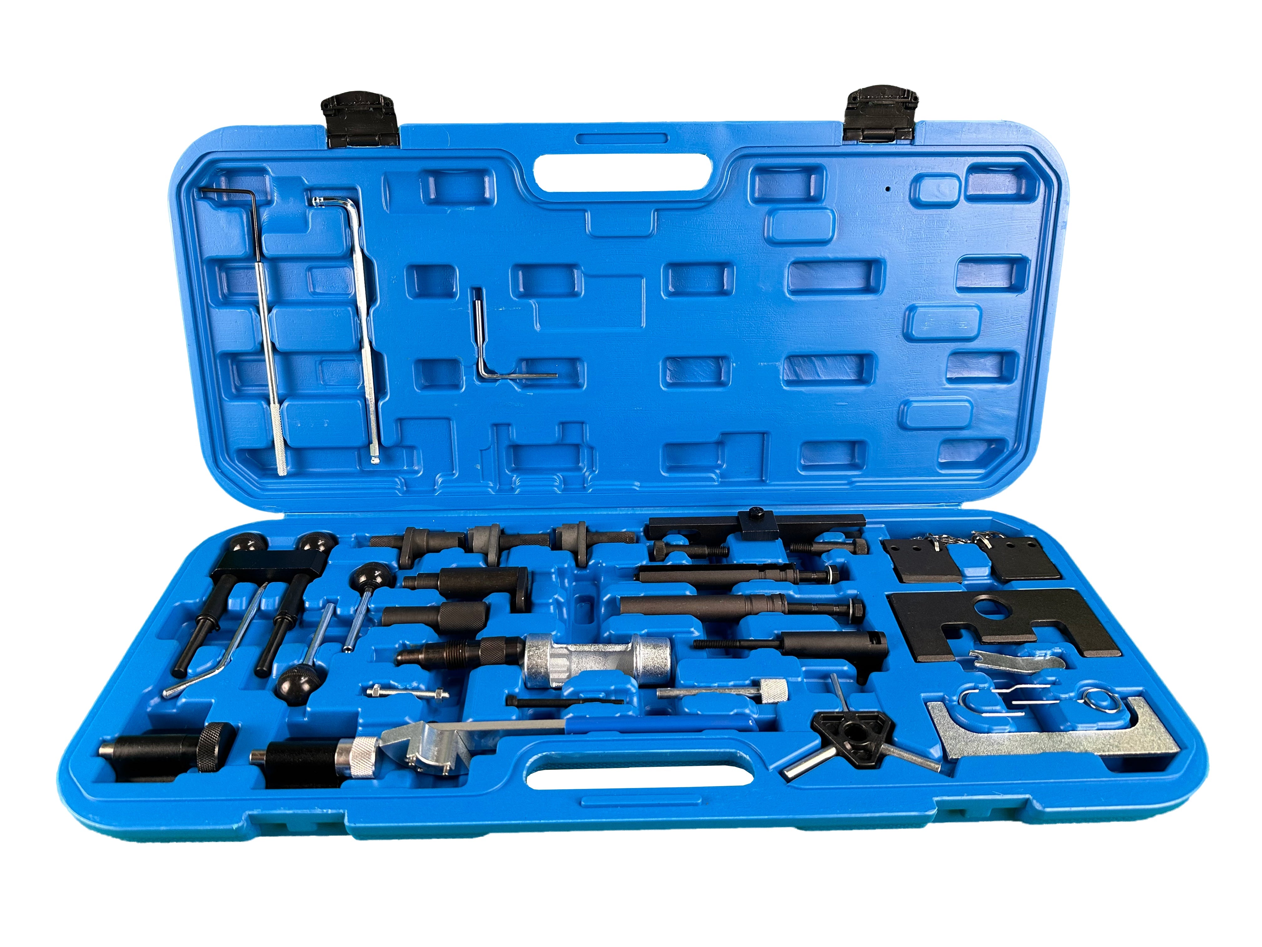 Комплект за зацепване на двигател VW, AUDI, SEAT, SKODA 1.2 1.4 1.6 1.9 2.0 2.5 3.3 дизел и бензин GEBO TOOLS