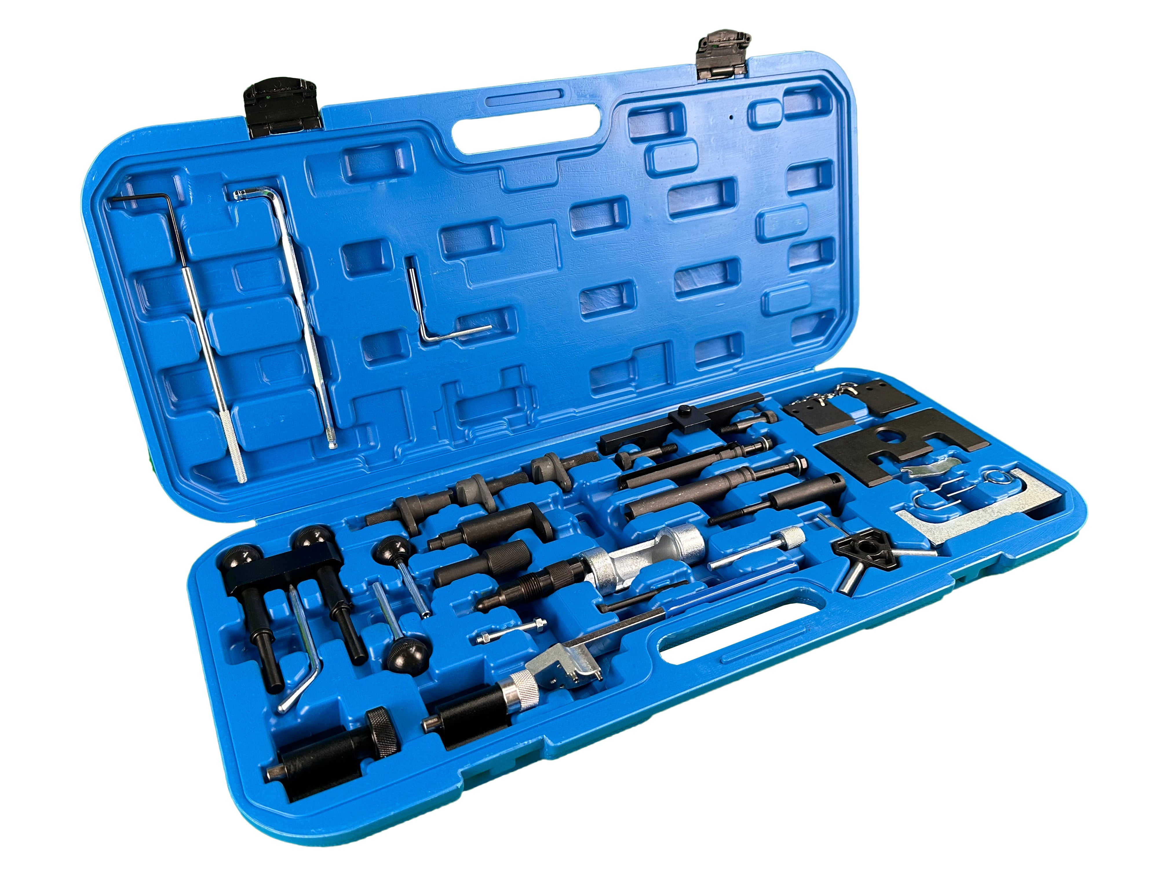 Комплект за зацепване на двигател VW, AUDI, SEAT, SKODA 1.2 1.4 1.6 1.9 2.0 2.5 3.3 дизел и бензин GEBO TOOLS