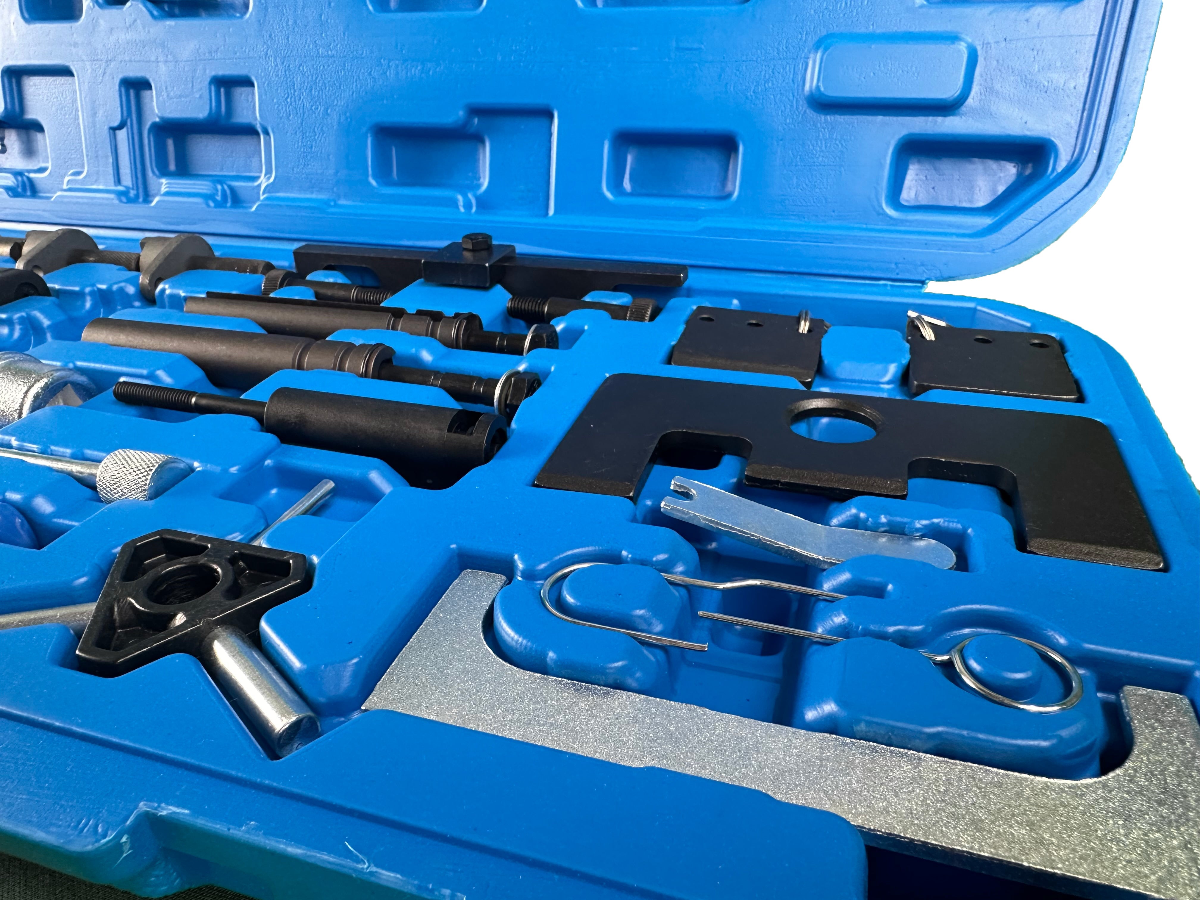 Комплект за зацепване на двигател VW, AUDI, SEAT, SKODA 1.2 1.4 1.6 1.9 2.0 2.5 3.3 дизел и бензин GEBO TOOLS