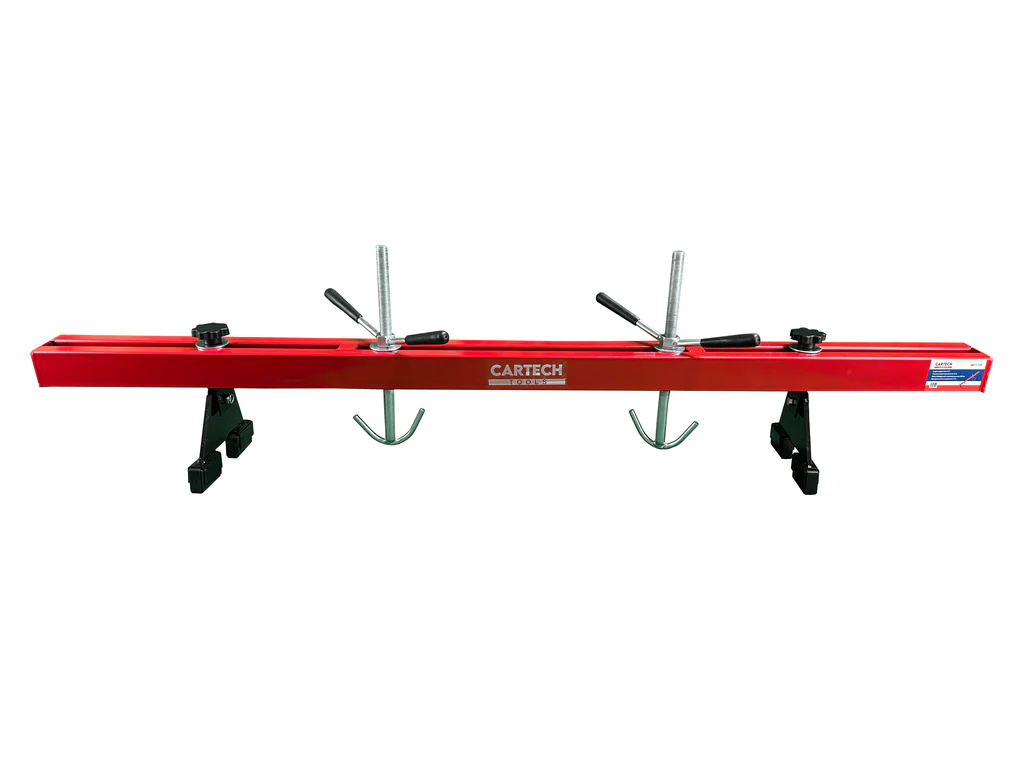 Хидравличен кран за двигатели тип "жираф" 2 т. REDATS + Помощна стойка за двигател 0.5 т GEBO TOOLS