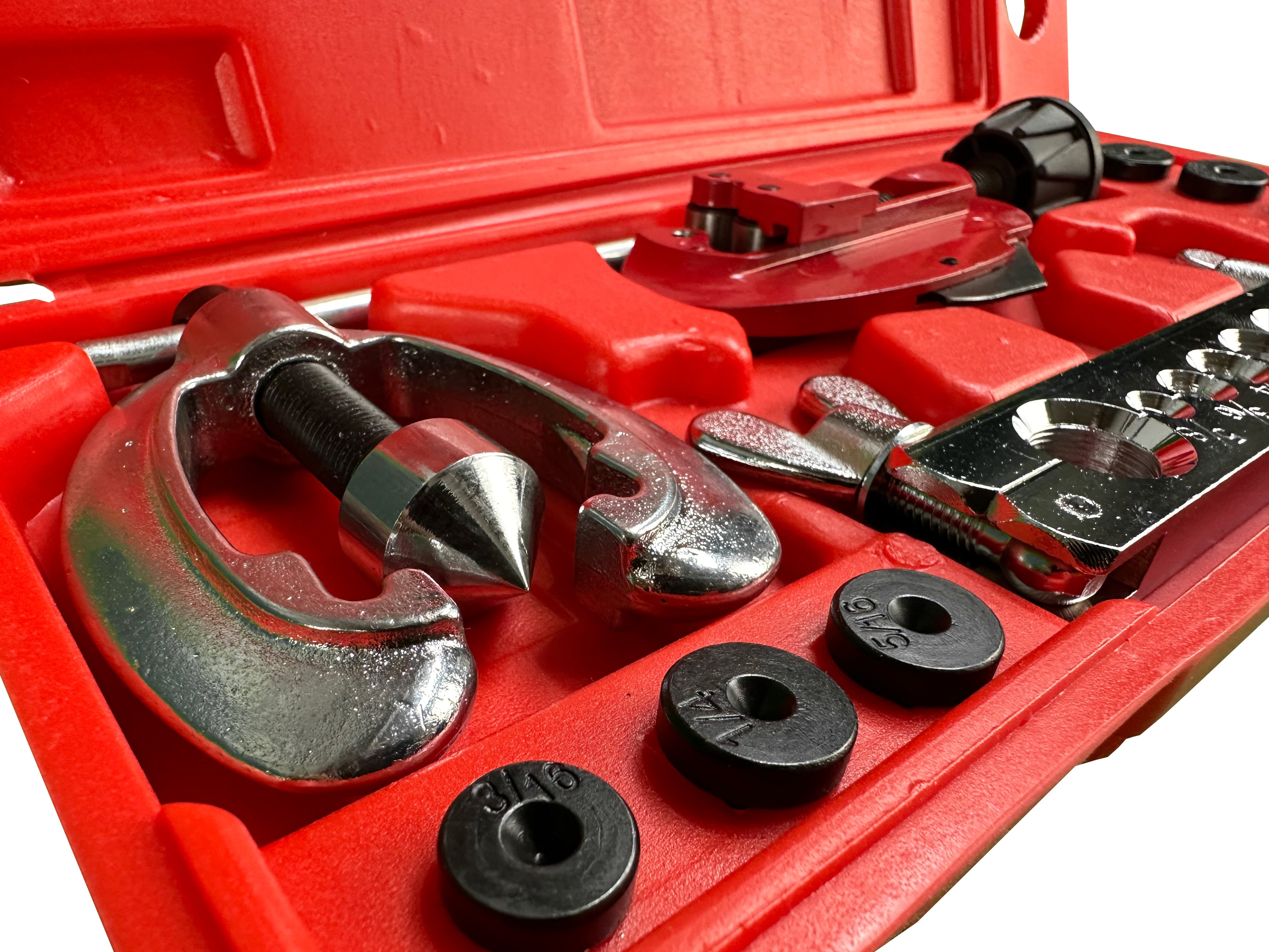 Комплект инструменти за рязане и свързване на медни спирачни тръби GEBO TOOLS