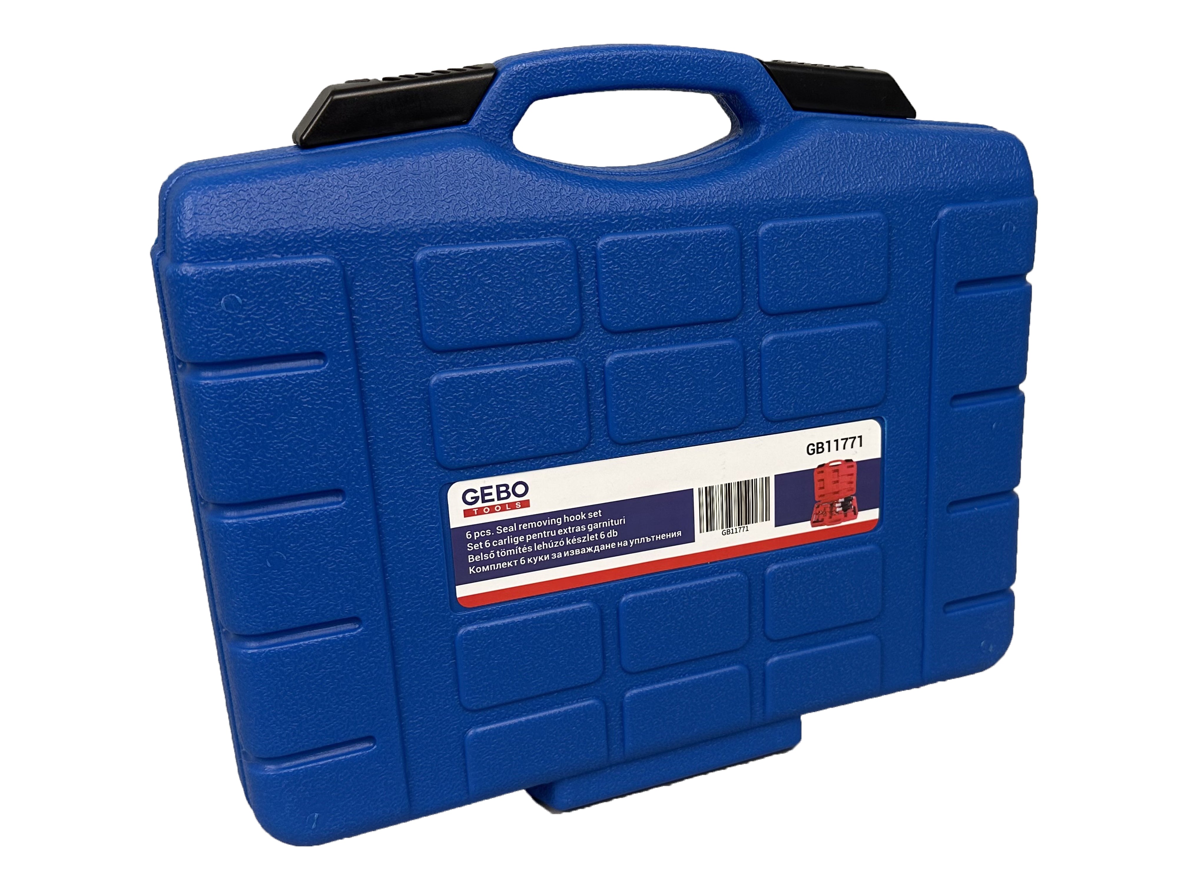 Комплект 6 куки за изваждане на уплътнения и о-пръстени GEBO TOOLS