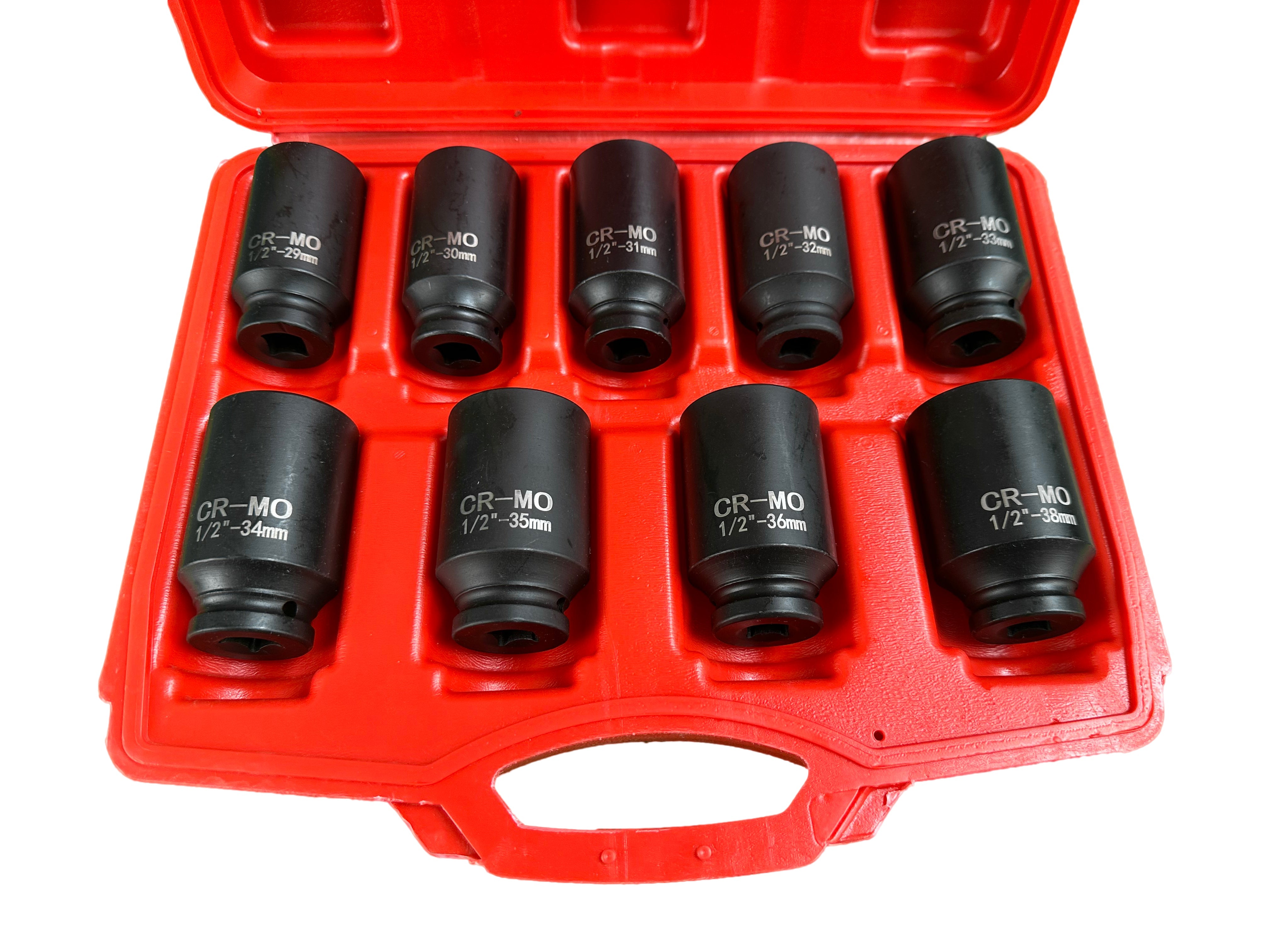 Комплект ударни вложки 1/2, 9 части 29-38 мм PSA VAG BMW CARTECH