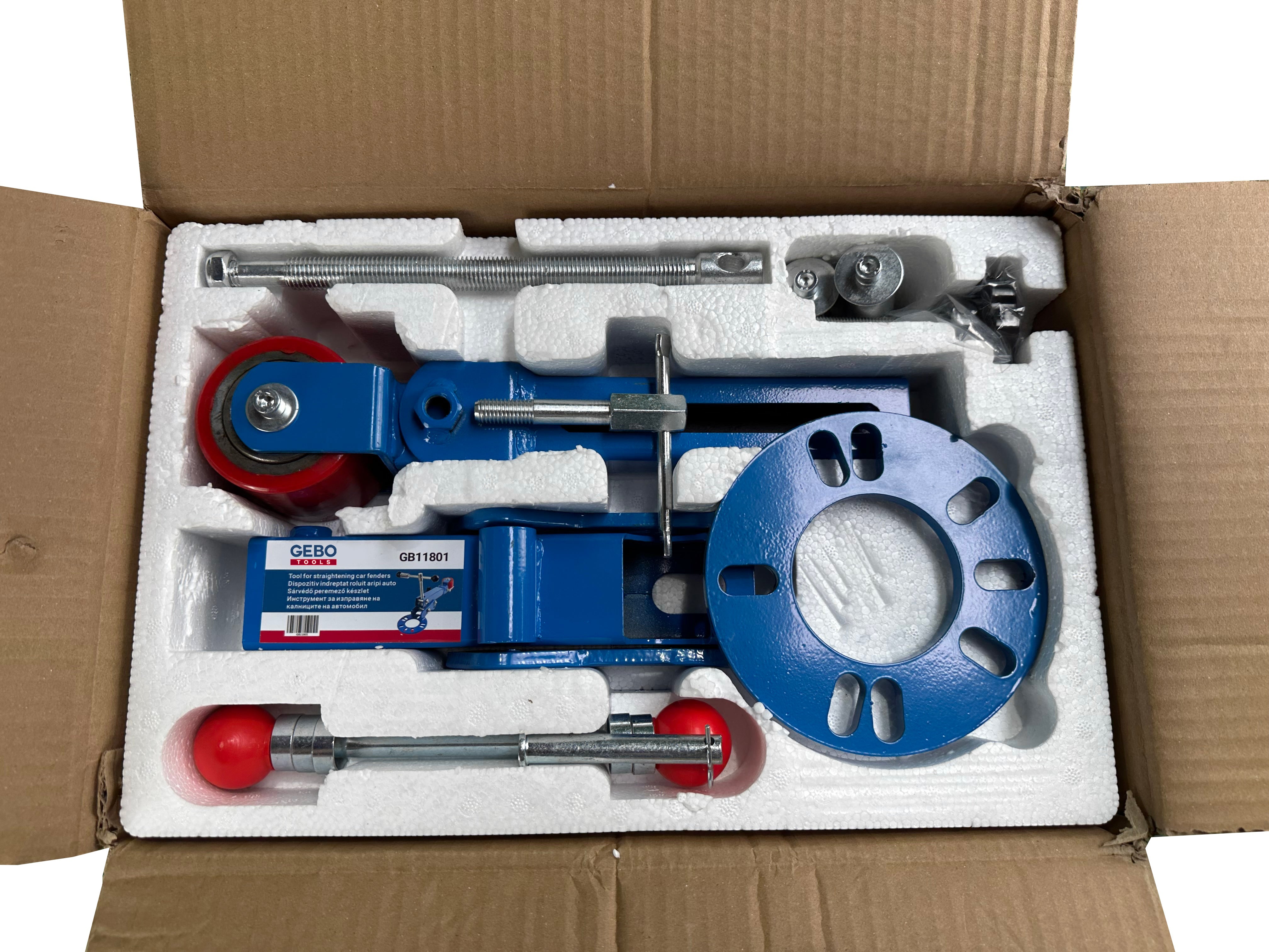 Инструмент за изправяне на калниците на автомобил GEBO TOOLS