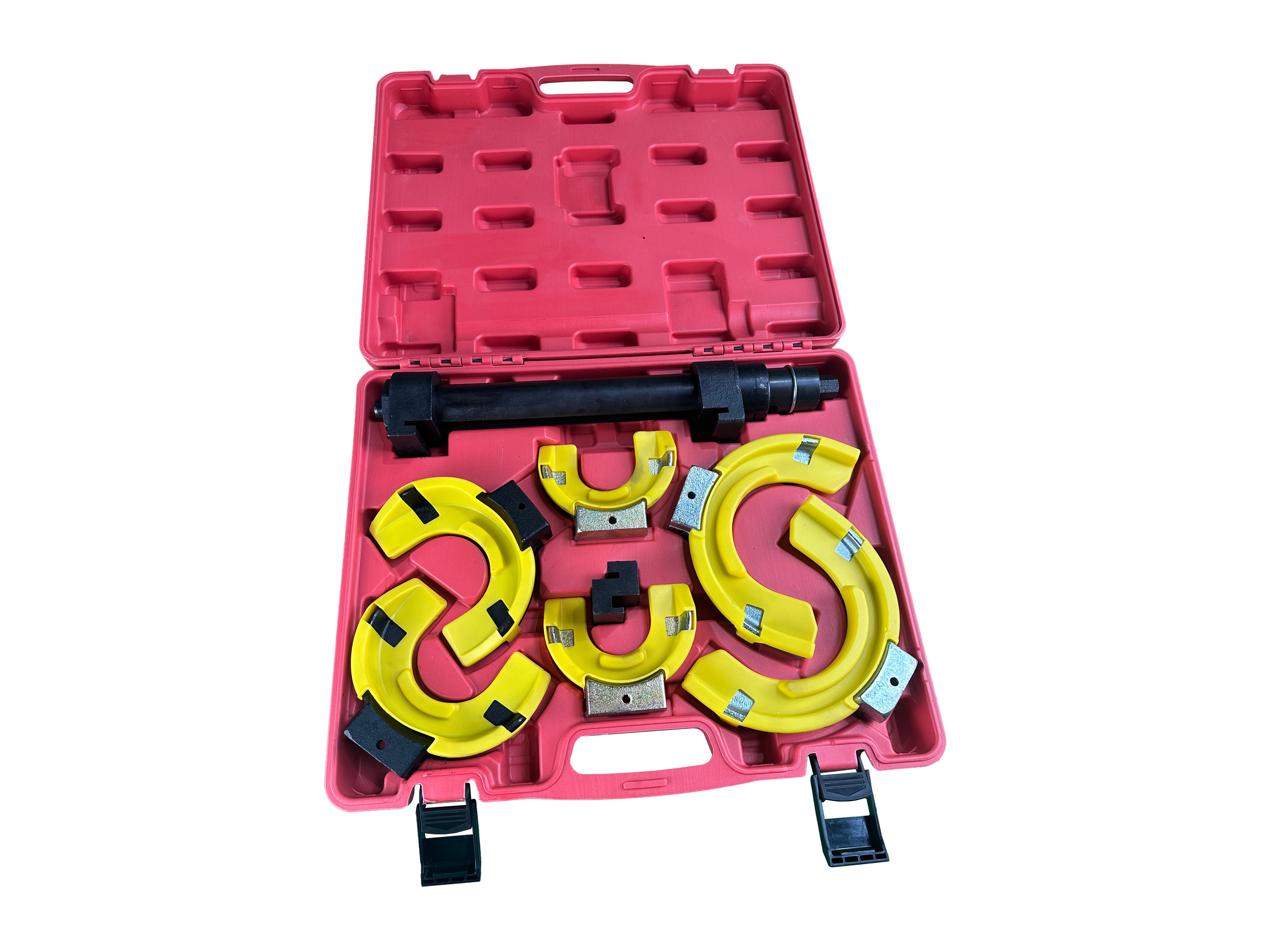 Преса за пружини за окачване на автомобили и камиони MC PHERSON със защита 80-265 мм 1 т CARTECH