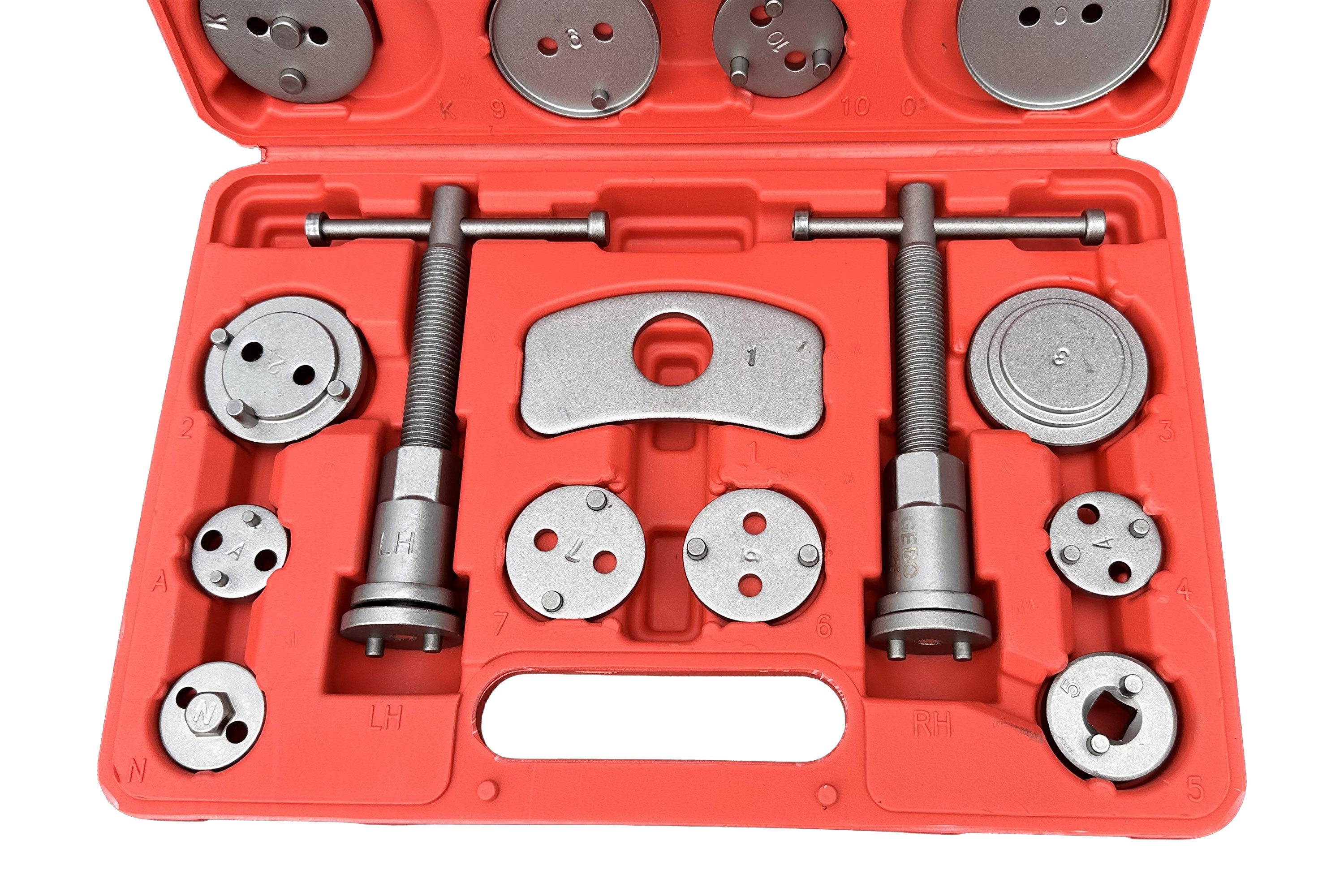 Универсален комплект за спирачни бутала 22 части GEBO TOOLS