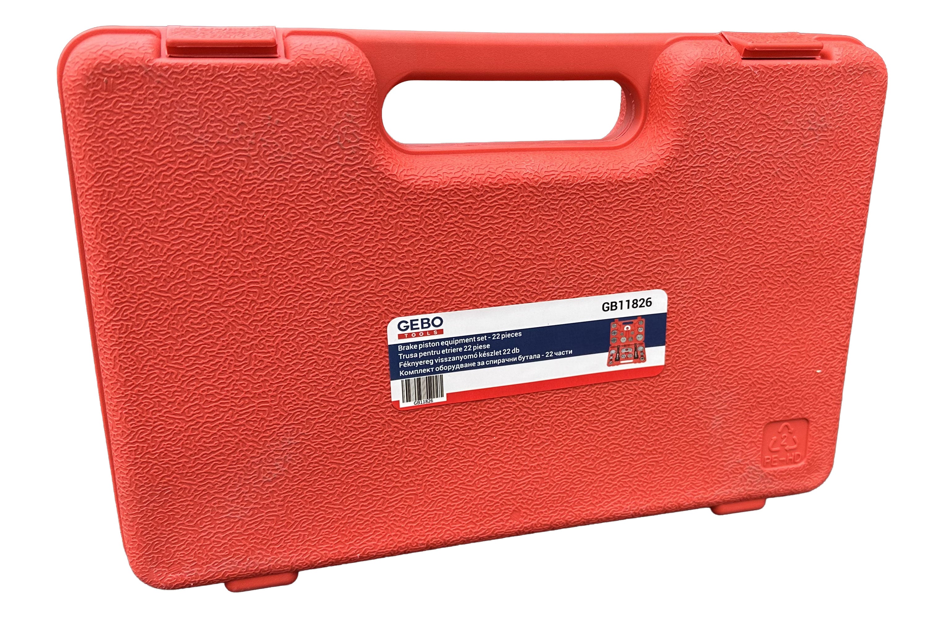 Универсален комплект за спирачни бутала 22 части GEBO TOOLS