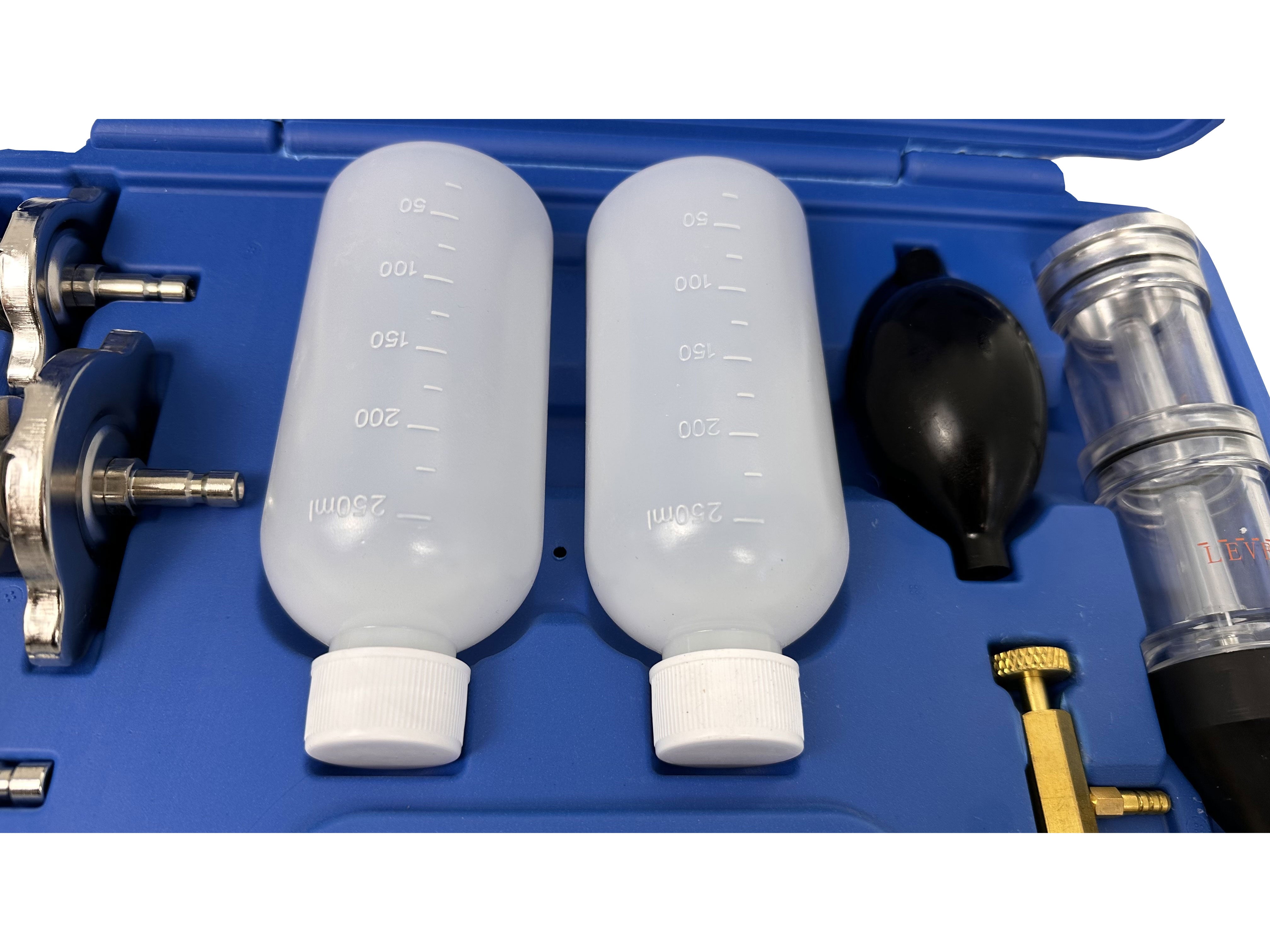 Тестер за уплътнението на главата на цилиндъра, с адептери GEBO TOOLS