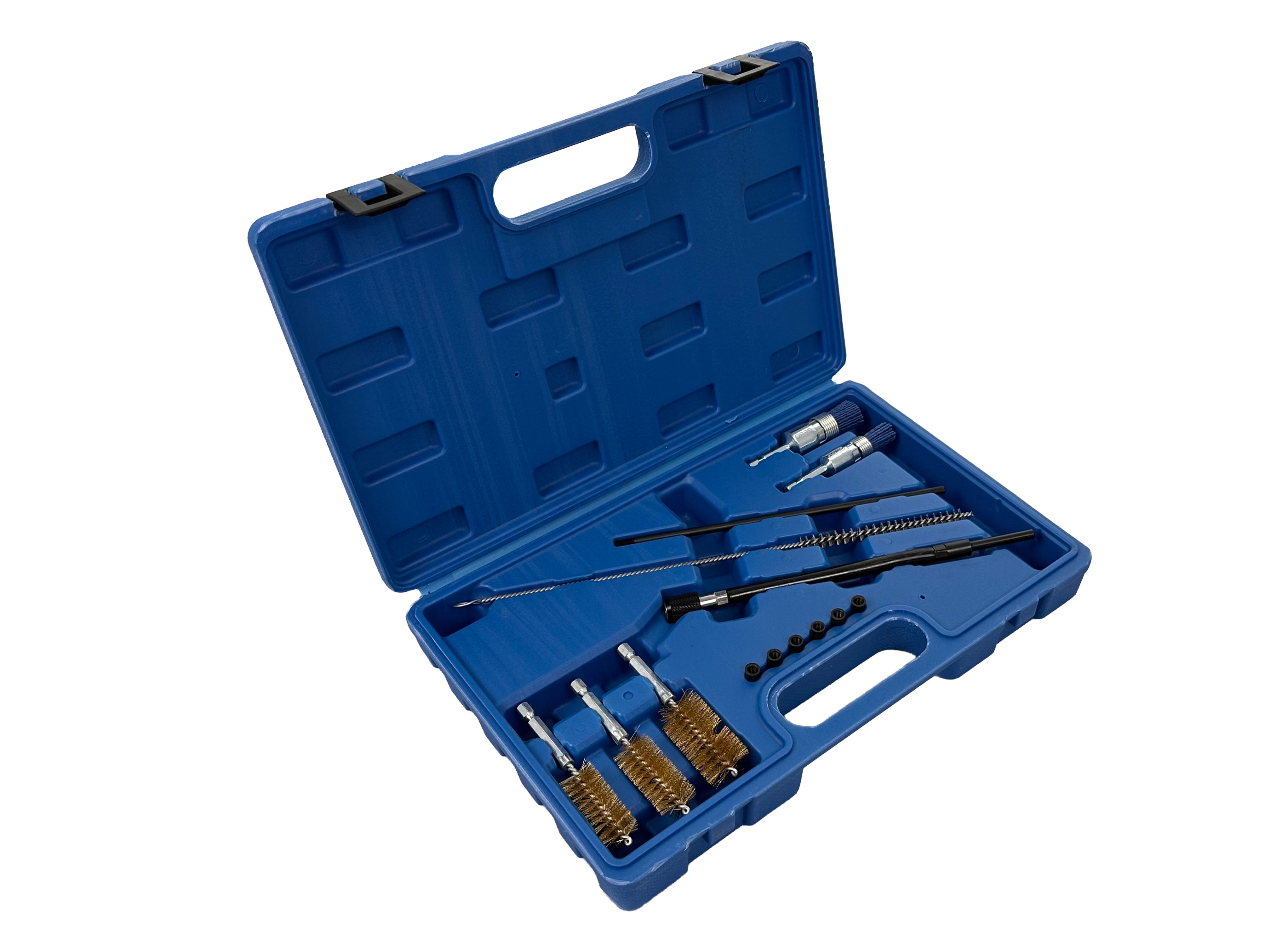 Комплект четки за почистване на слотове на дизелови инжектори GEBO TOOLS