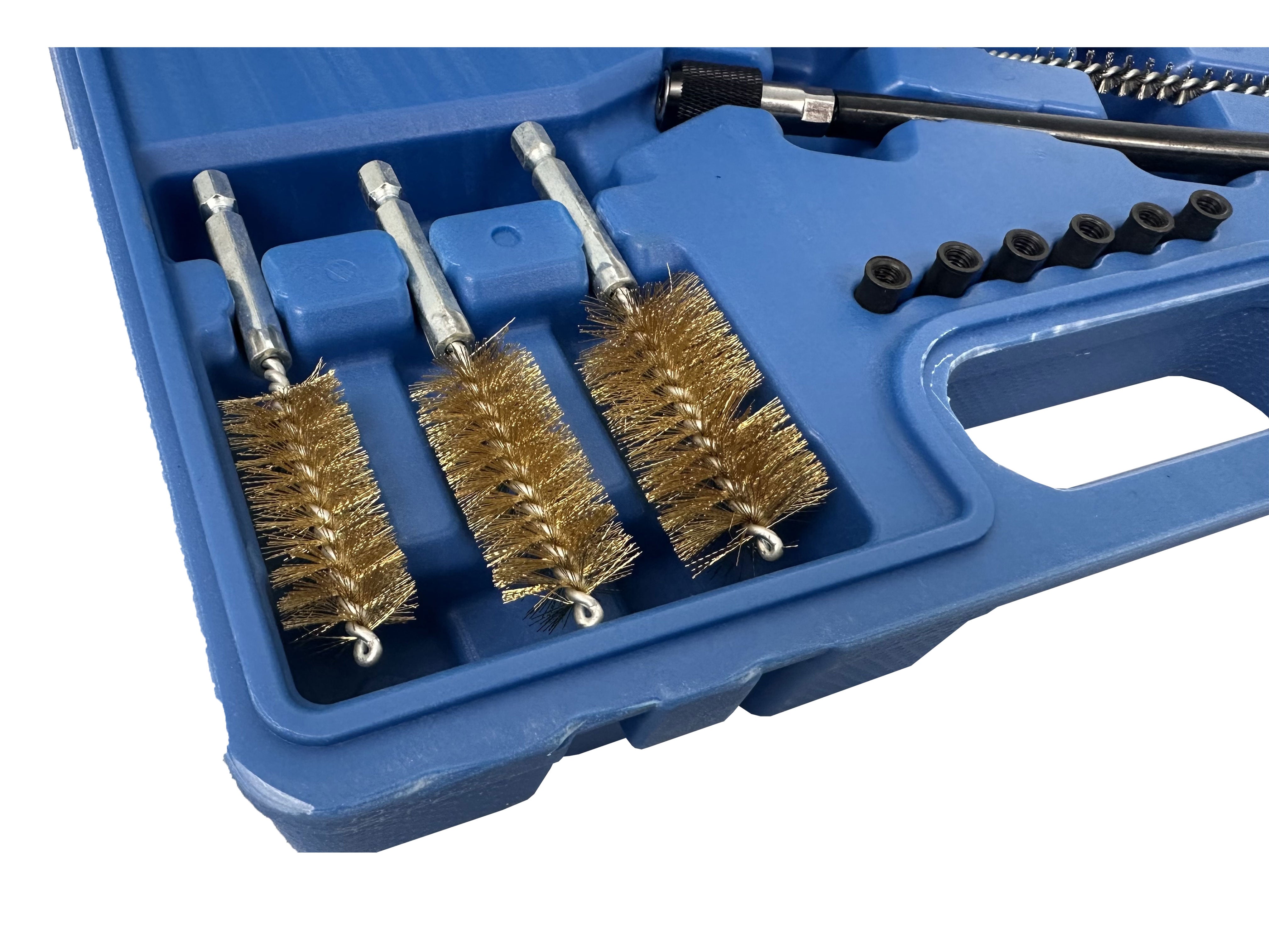 Комплект четки за почистване на слотове на дизелови инжектори GEBO TOOLS