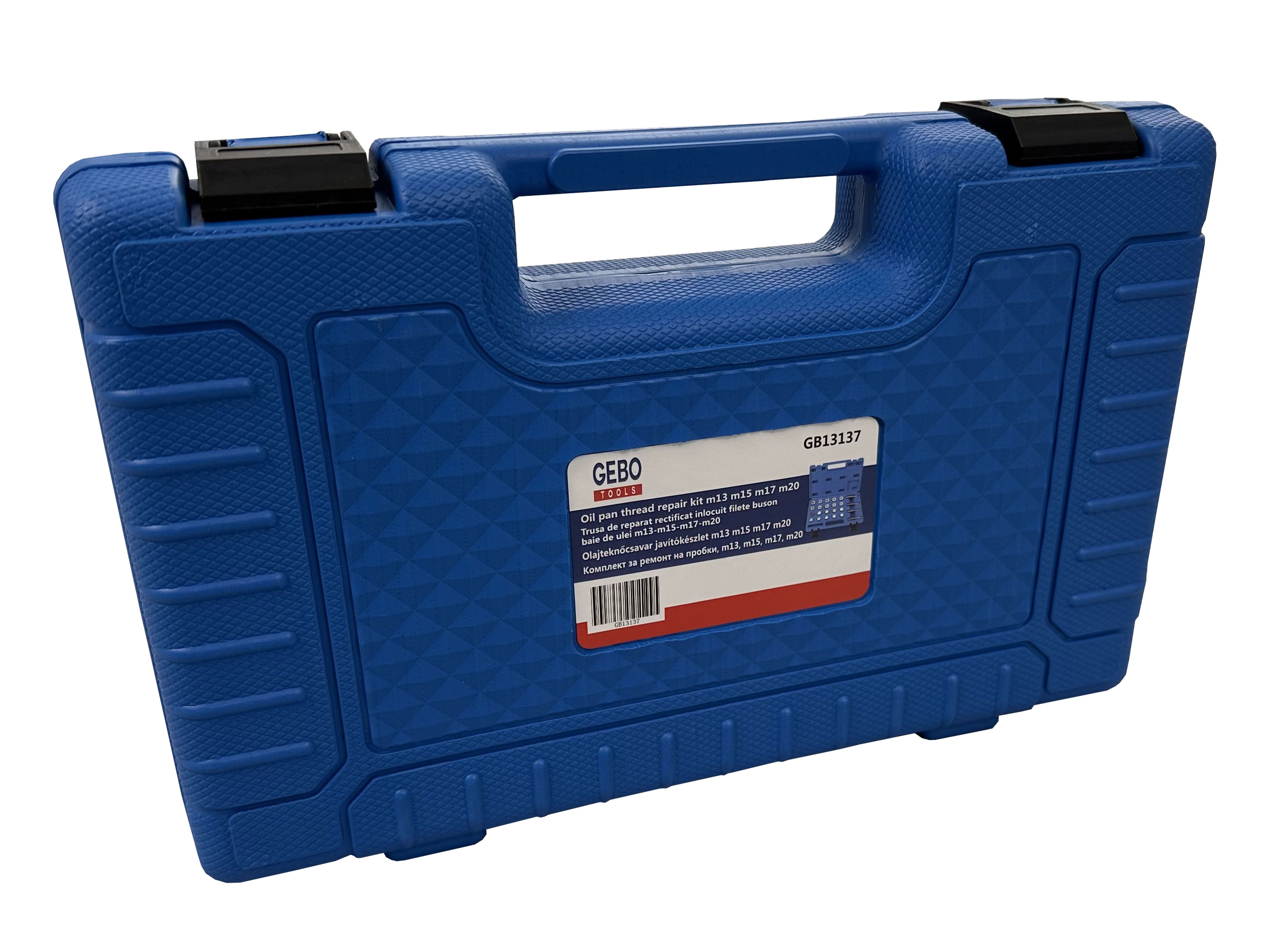 Комплект за ремонт и смяна на пробки M13-M15-M17-M20 GEBO TOOLS