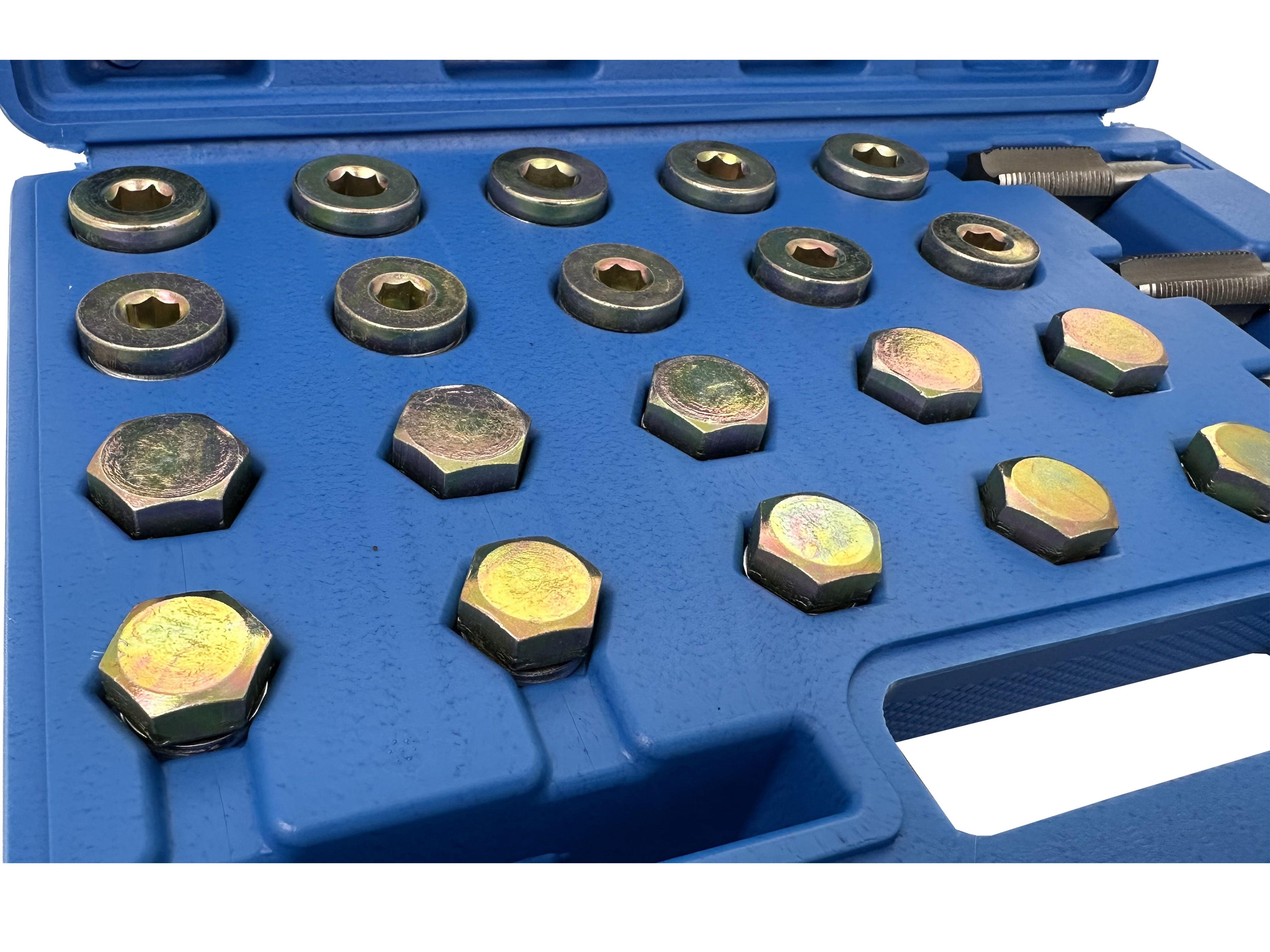 Комплект за ремонт и смяна на пробки M13-M15-M17-M20 GEBO TOOLS