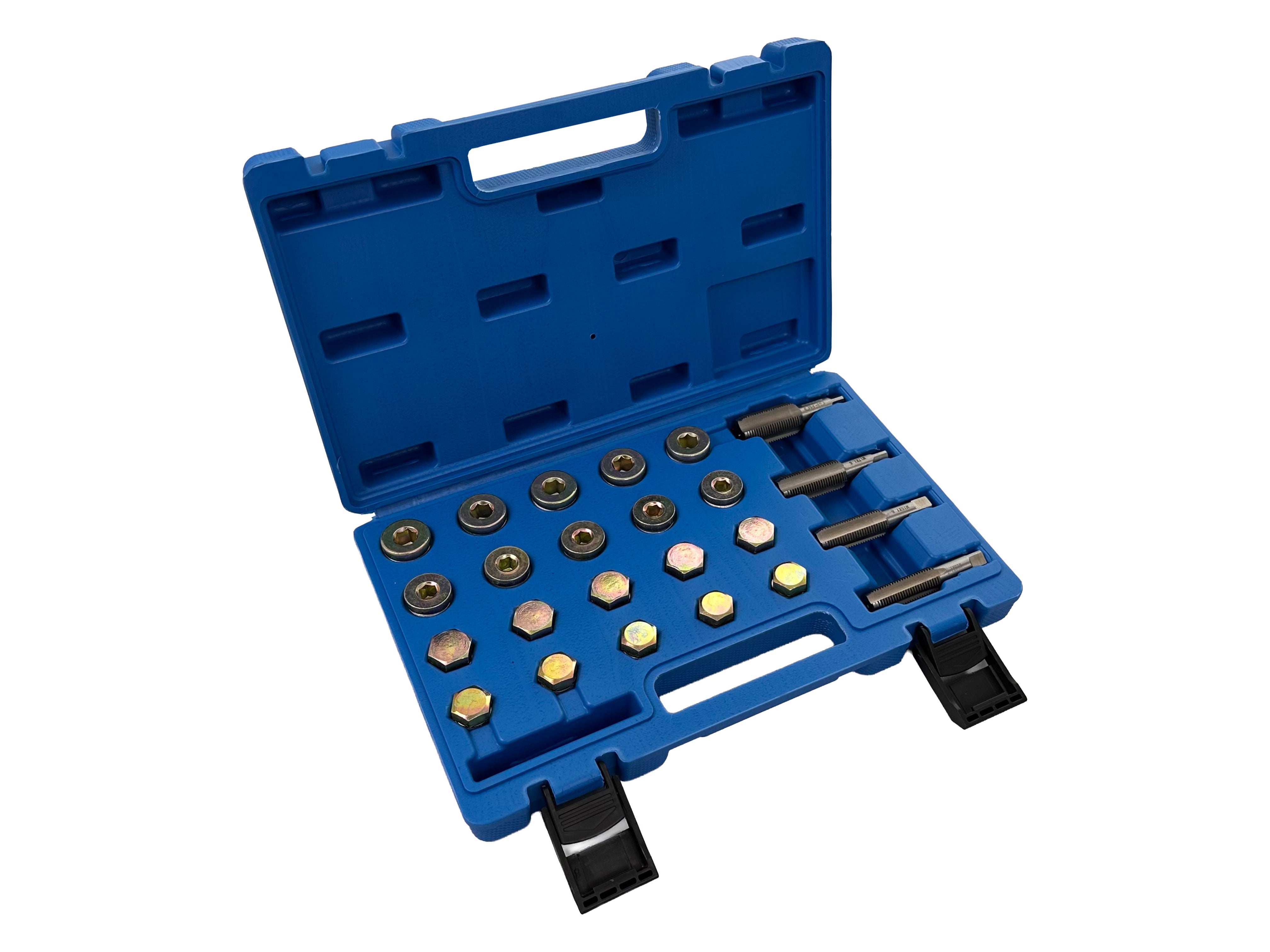 Комплект за ремонт и смяна на пробки M13-M15-M17-M20 GEBO TOOLS