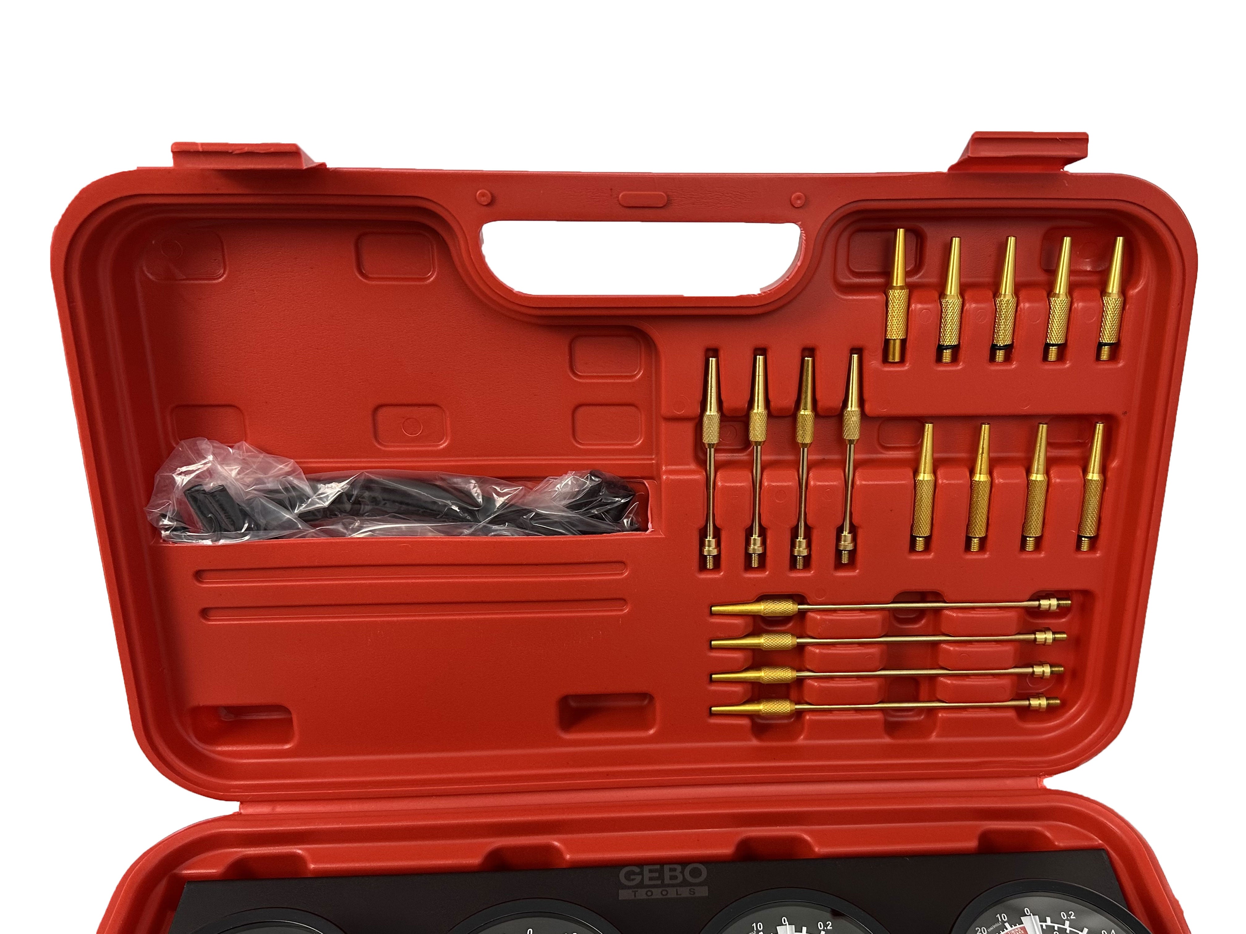 Тестер за синхронизиране на карбуратор, тестер за вакуумно налягане GEBO TOOLS