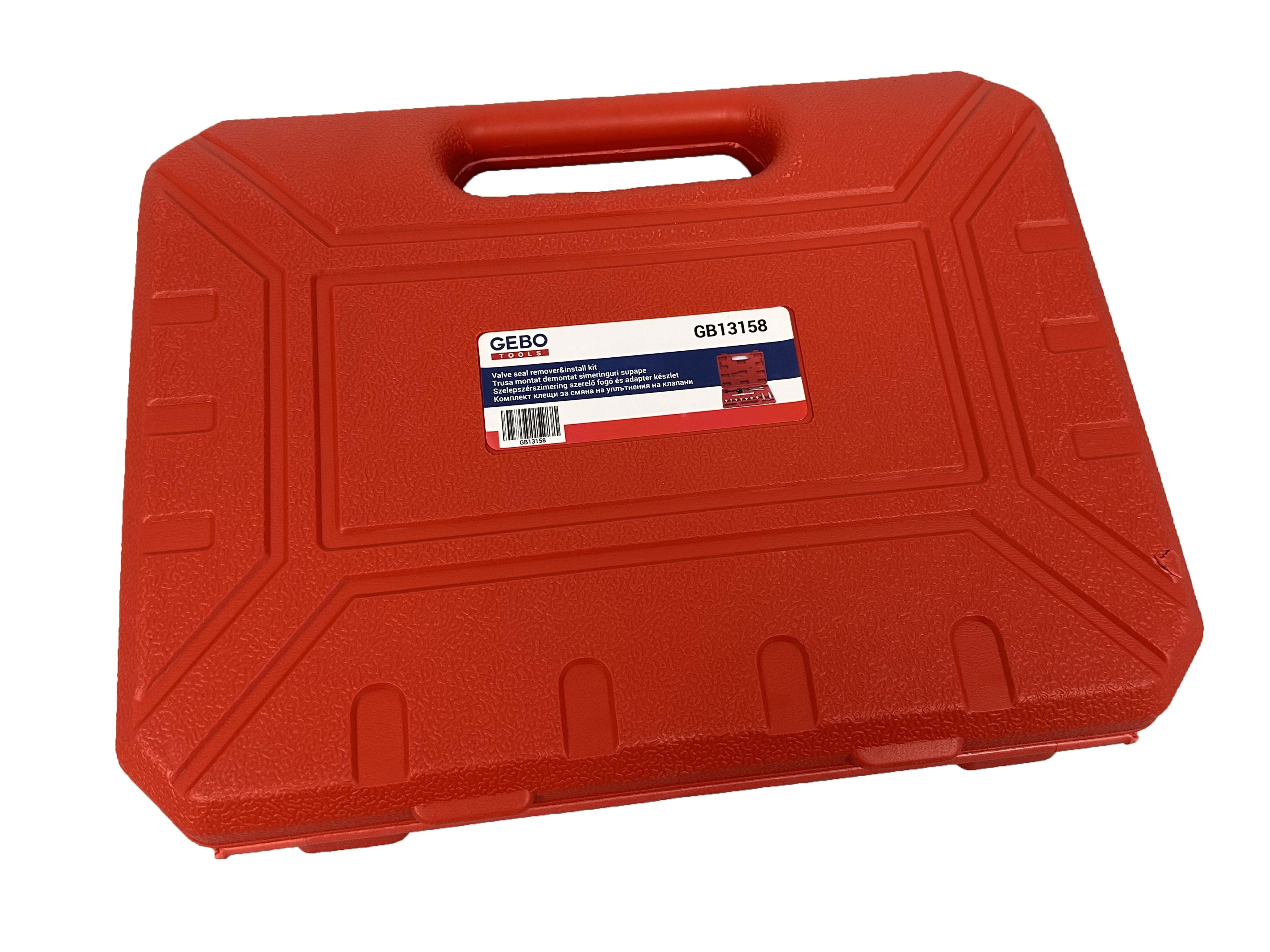 Комплект за монтаж и демонтаж на уплътнения на клапани 11 части GEBO TOOLS