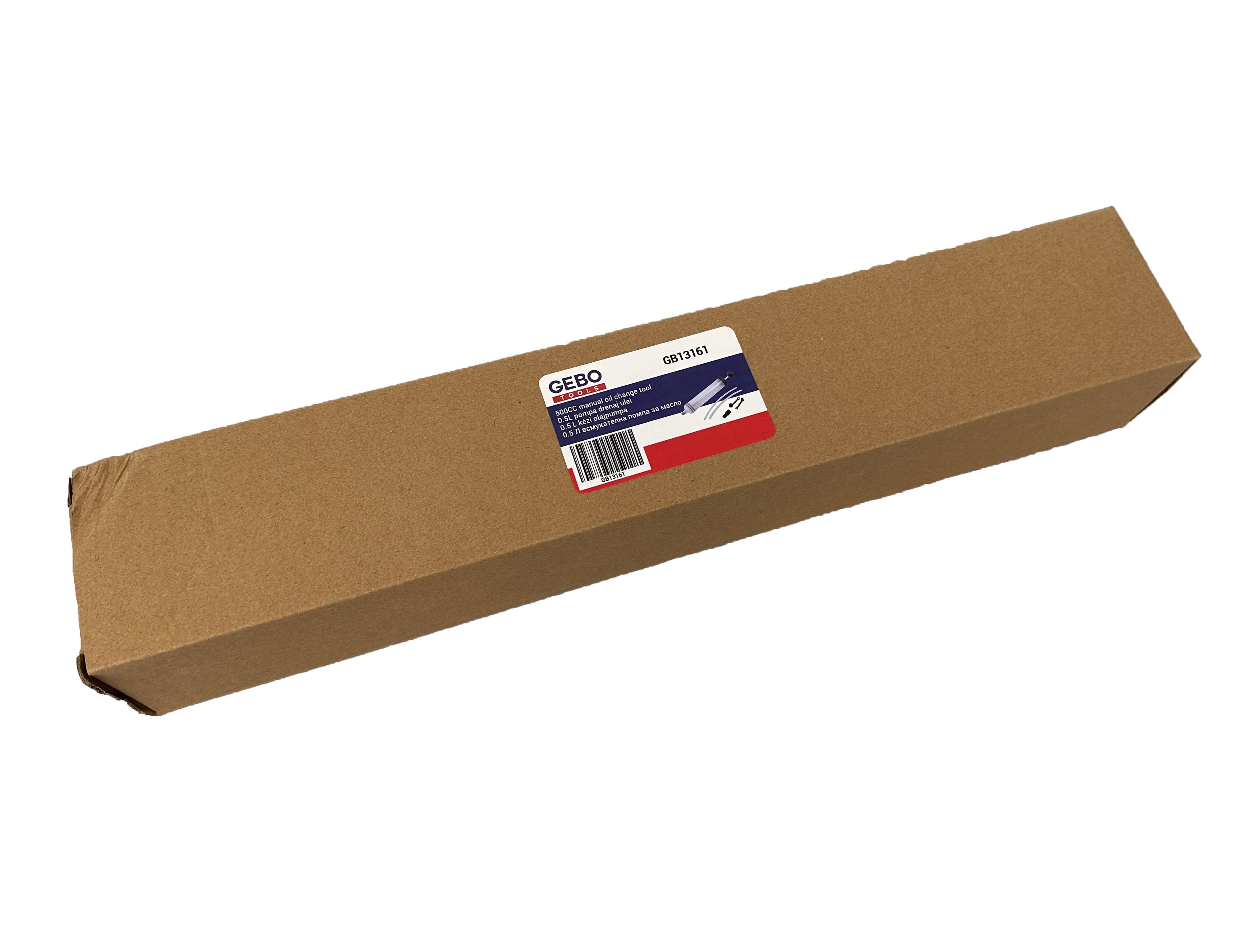 Помпа за източване на масло 0.5 л GEBO TOOLS