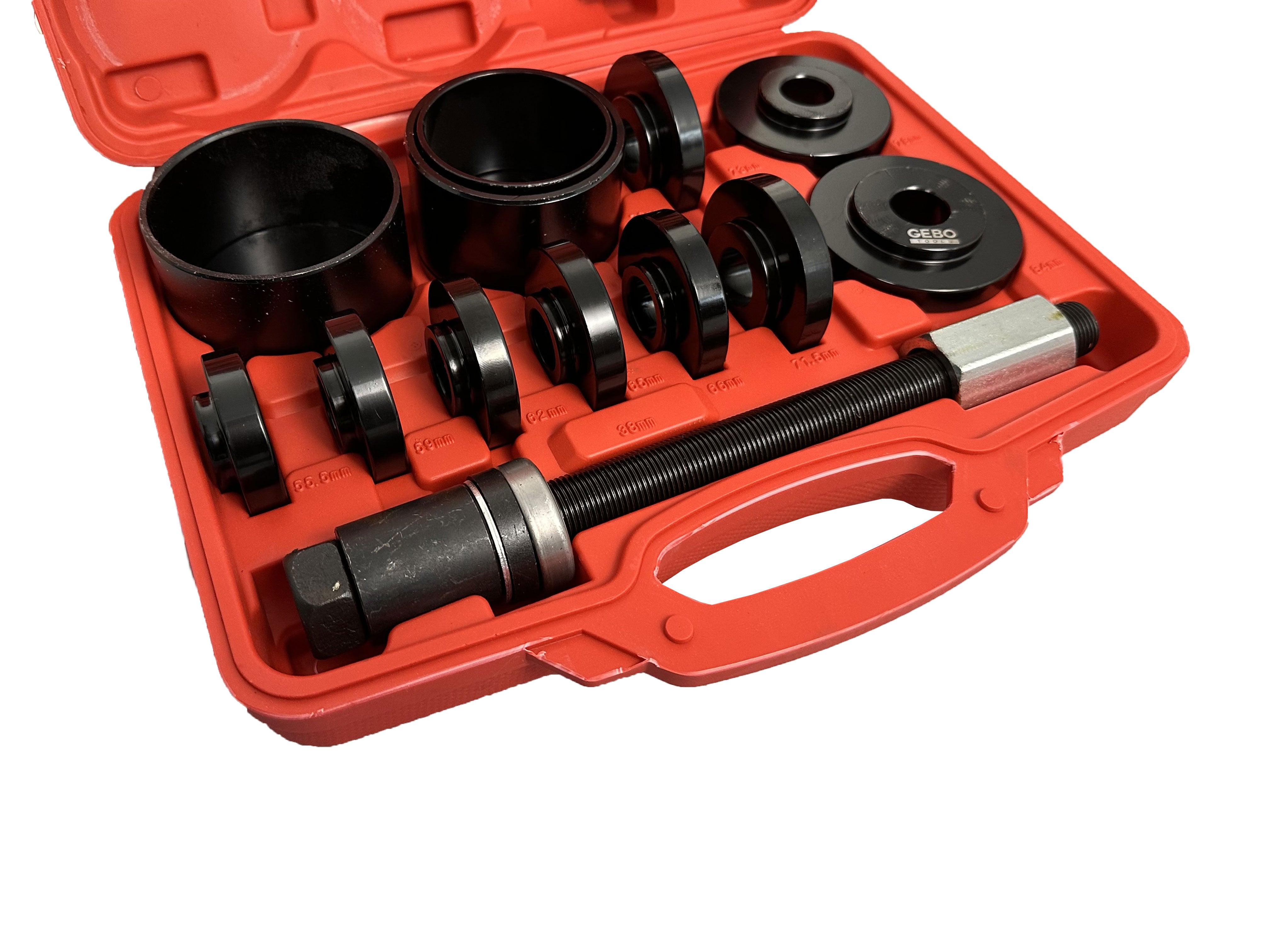 Комплект преса екстрактор за монтаж на лагери и втулки 55-91 мм GEBO TOOLS