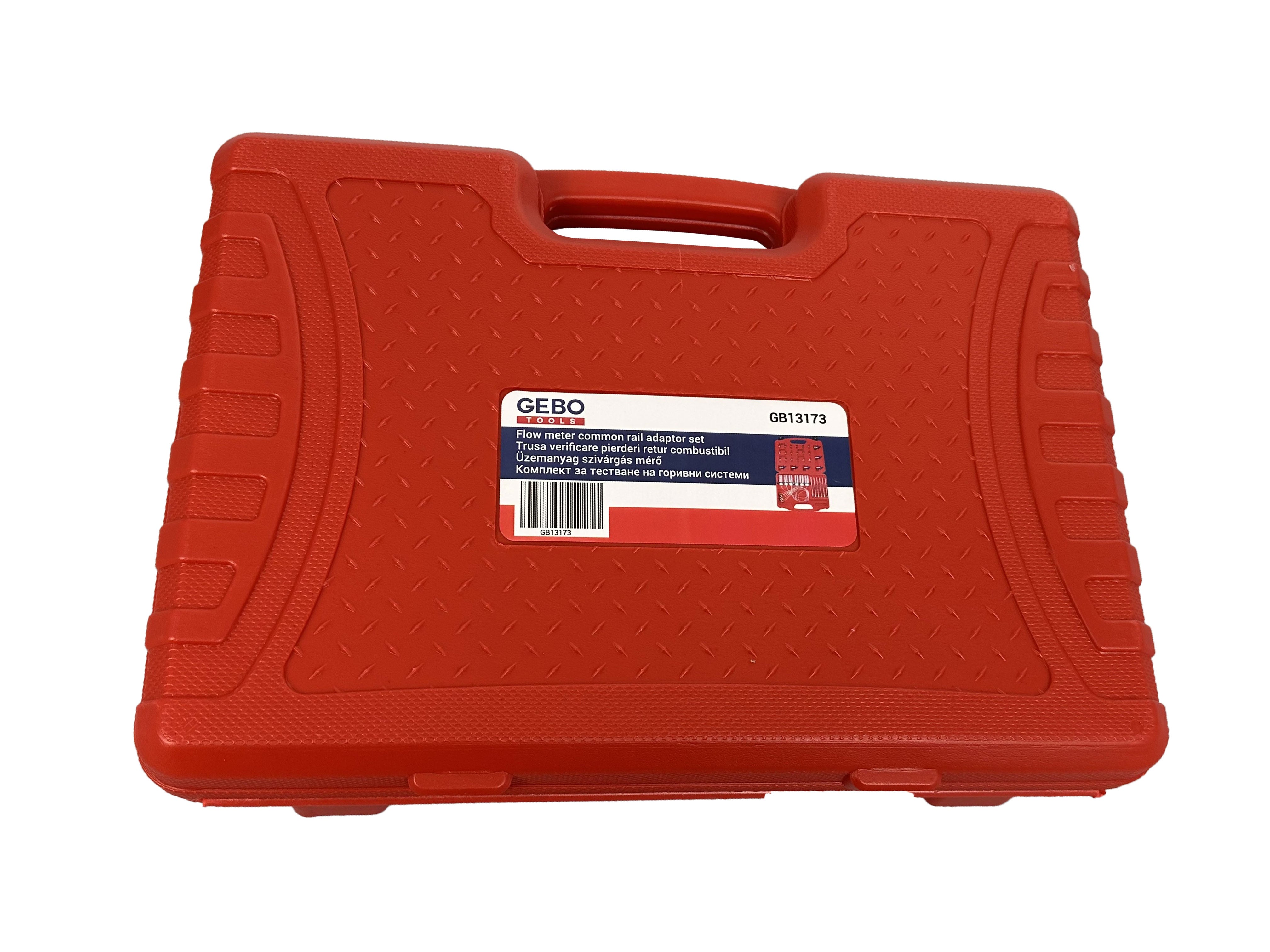 Комплект за проверка на течове на гориво - комплект за тестване на дебита на дизелови инжектори common rail, адаптер за двигатели до 6 цилиндъра