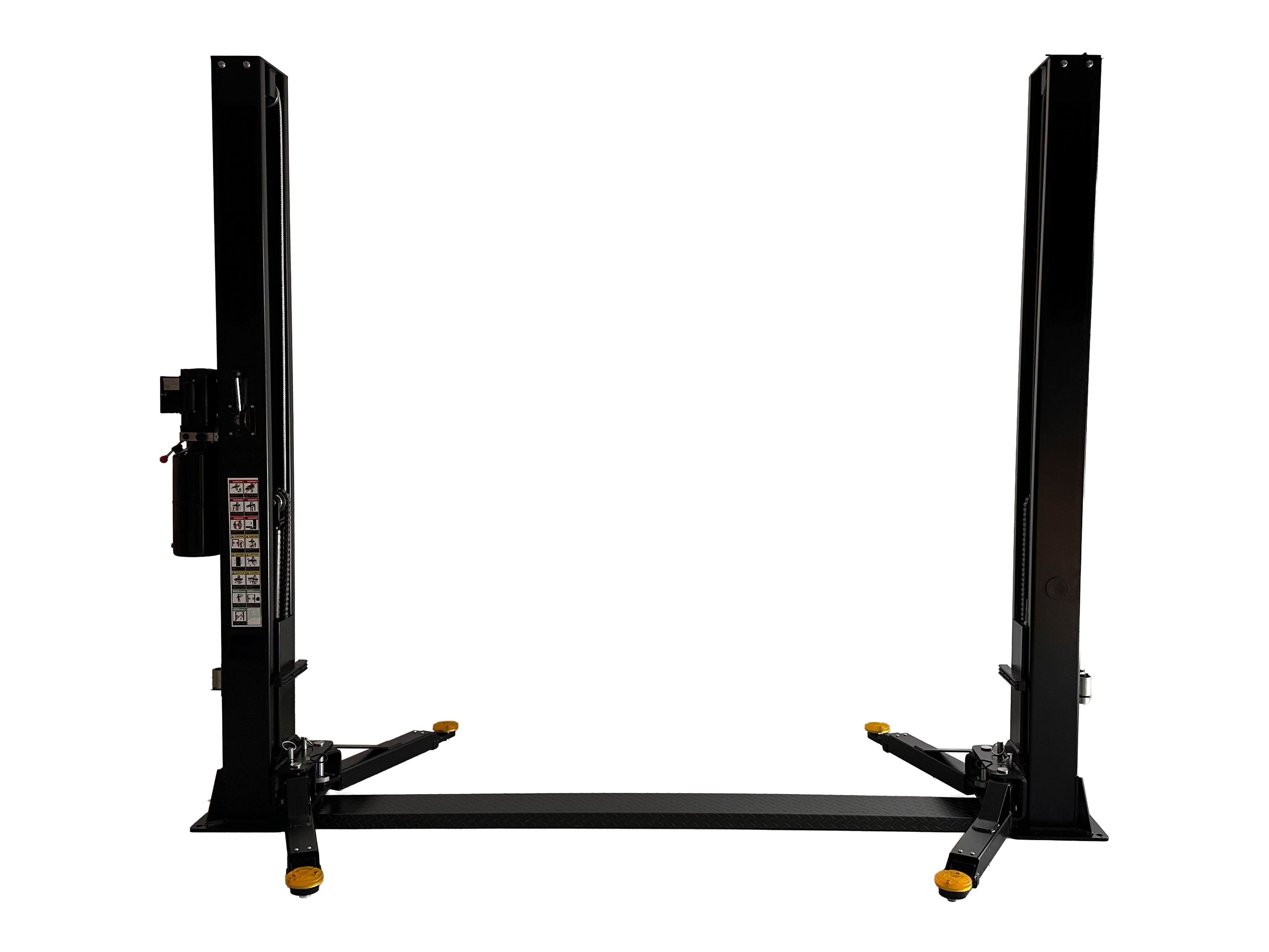 Двуколонен подемник 4 т с ръчно освобождаване, електрохидравличен 230V + безплатно масло