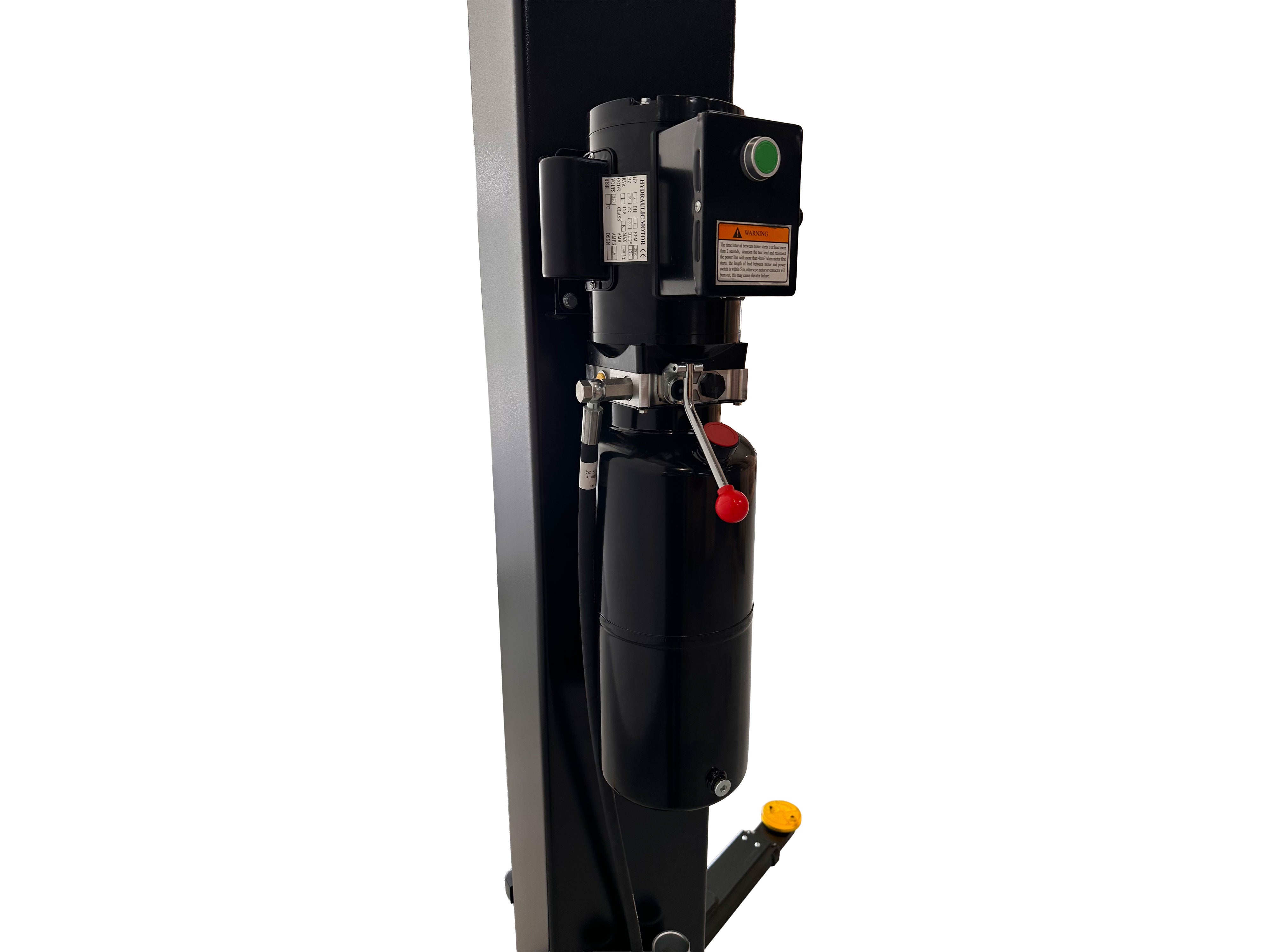 Двуколонен подемник 4 т с ръчно освобождаване, електрохидравличен 230V + безплатно масло