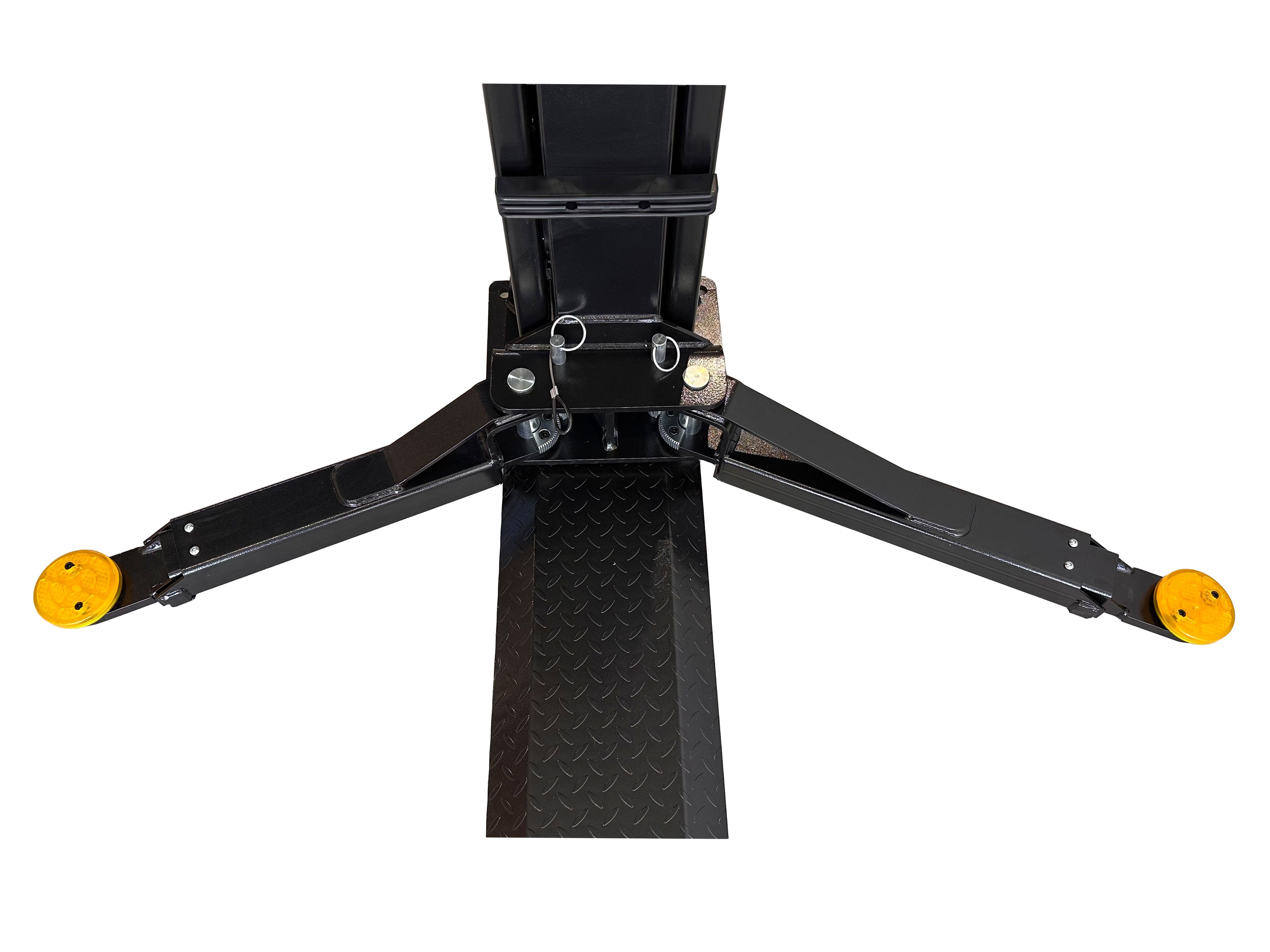 Двуколонен подемник 4 т с ръчно освобождаване, електрохидравличен 230V + безплатно масло