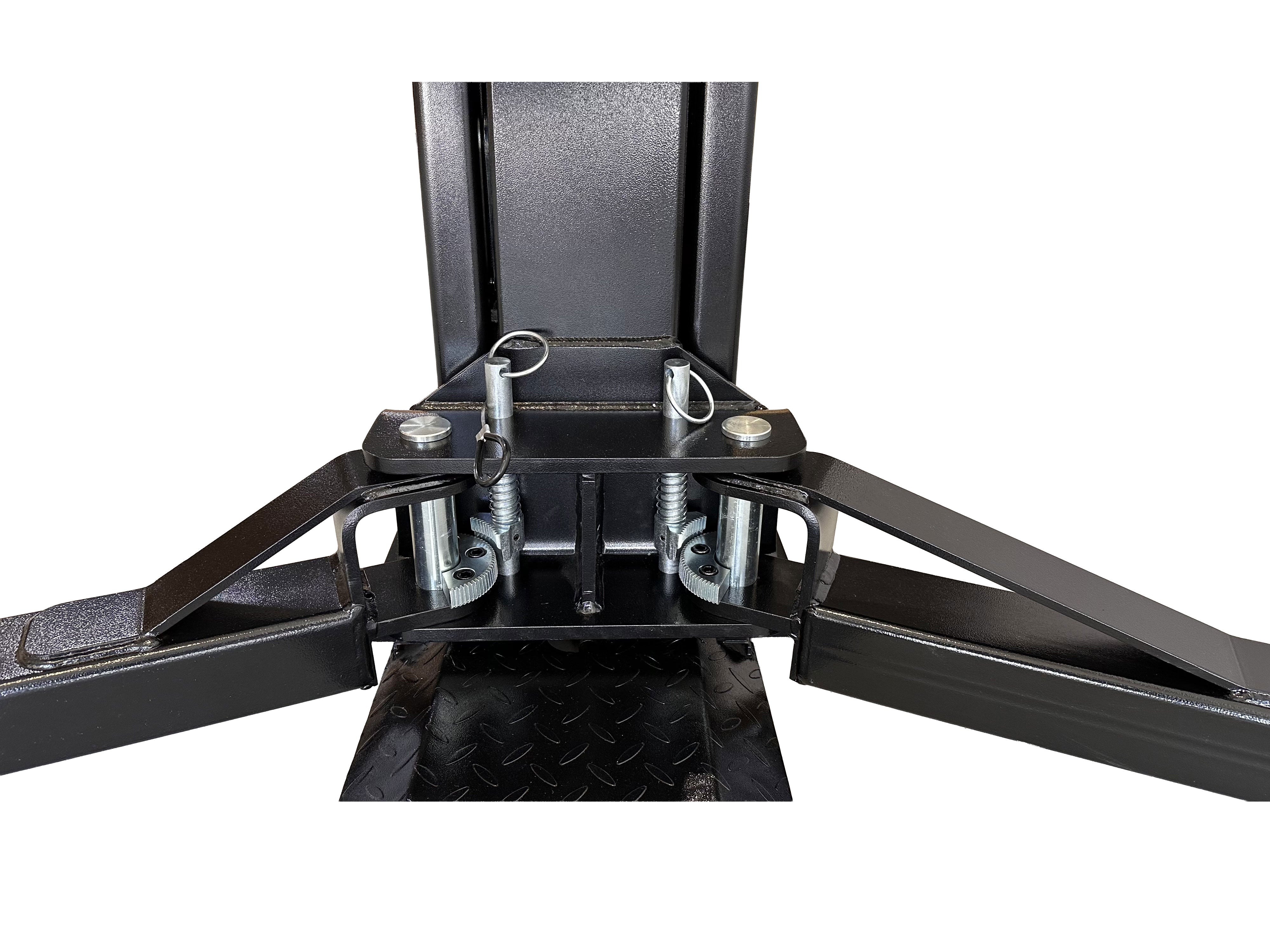 Двуколонен подемник 4 т с ръчно освобождаване, електрохидравличен 230V + безплатно масло