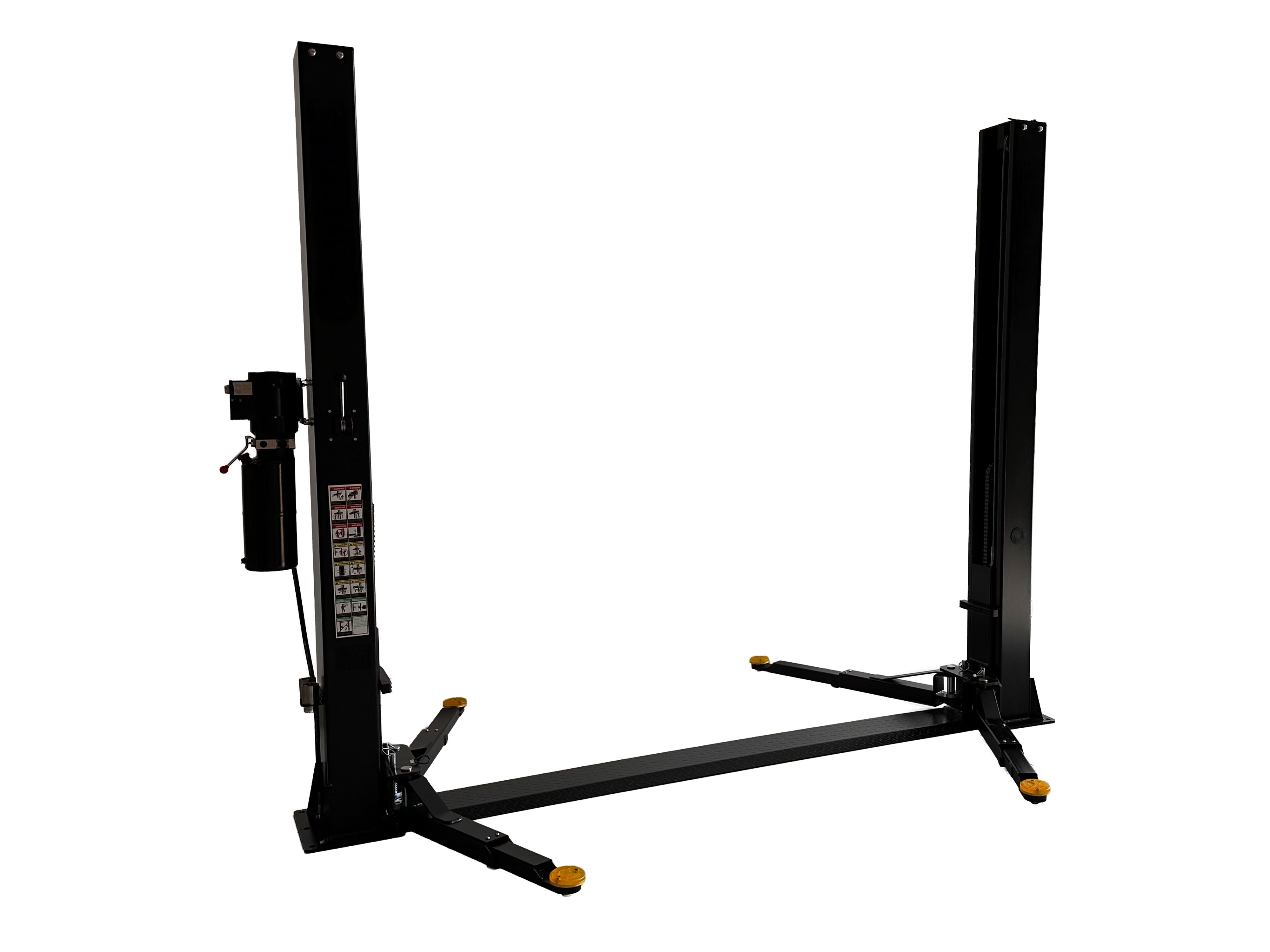 Двуколонен подемник 4 т с ръчно освобождаване, електрохидравличен 230V + безплатно масло