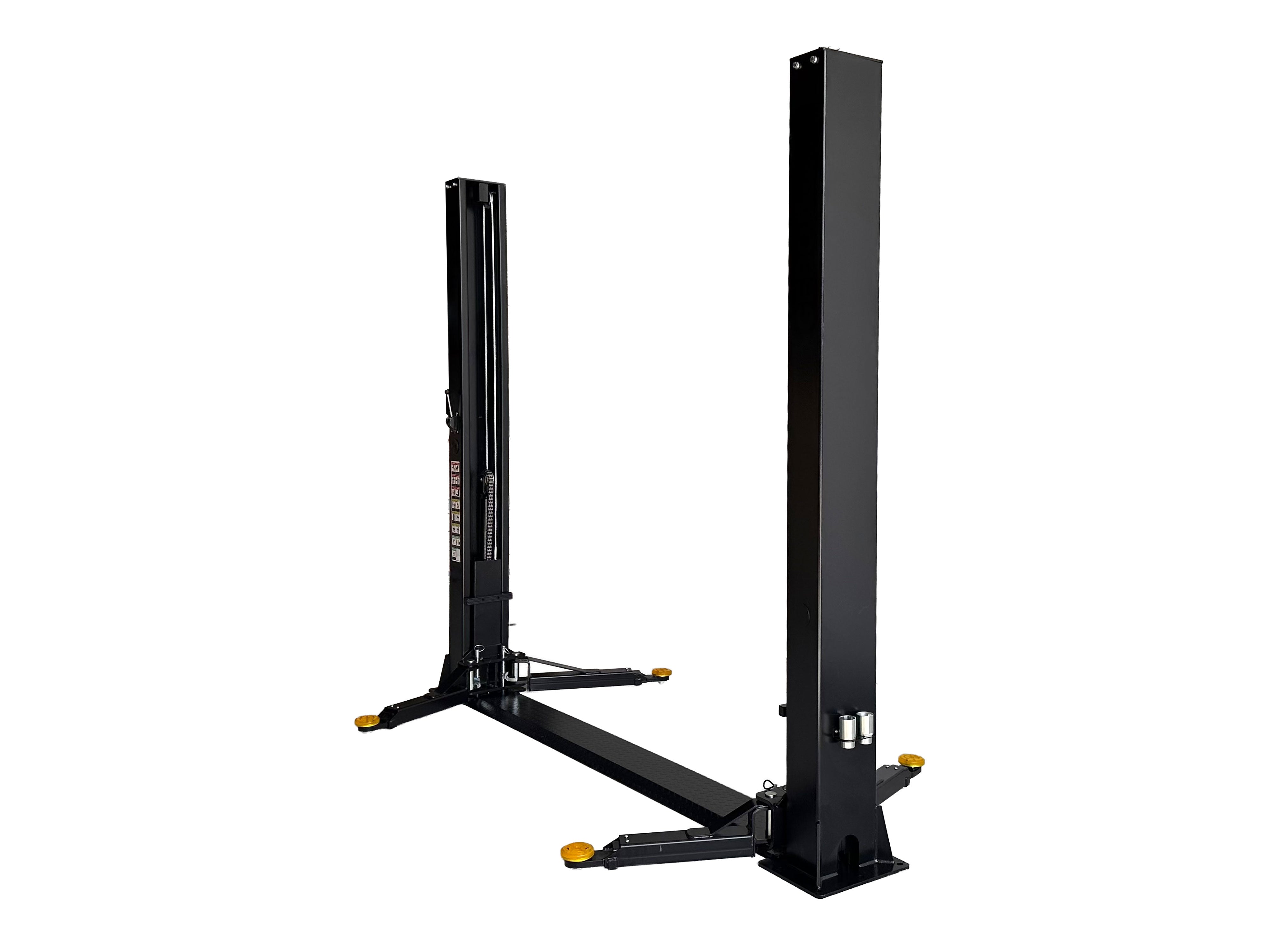 Двуколонен подемник 4 т с ръчно освобождаване, електрохидравличен 230V + безплатно масло