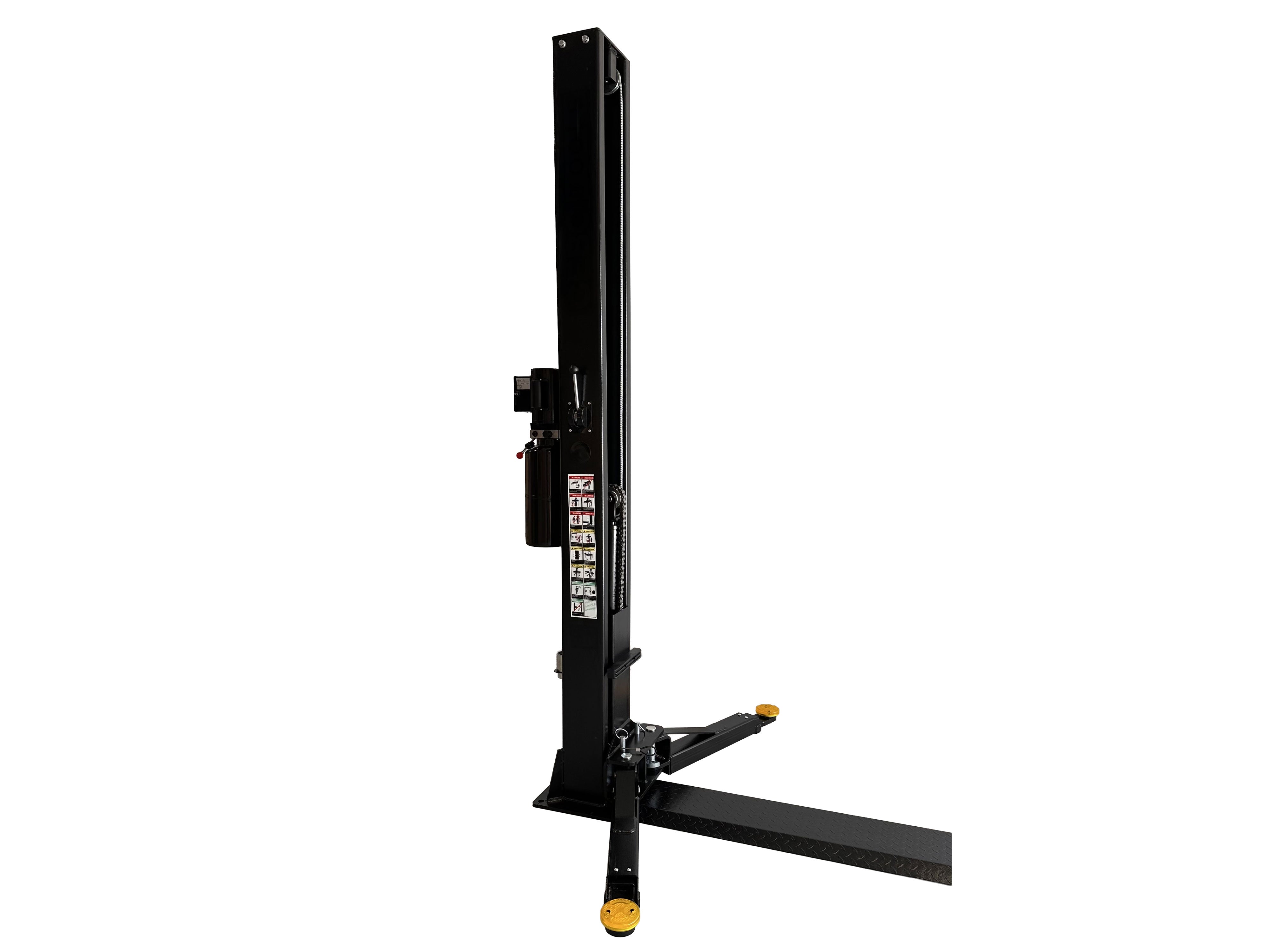 Двуколонен подемник 4 т с ръчно освобождаване, електрохидравличен 230V + безплатно масло