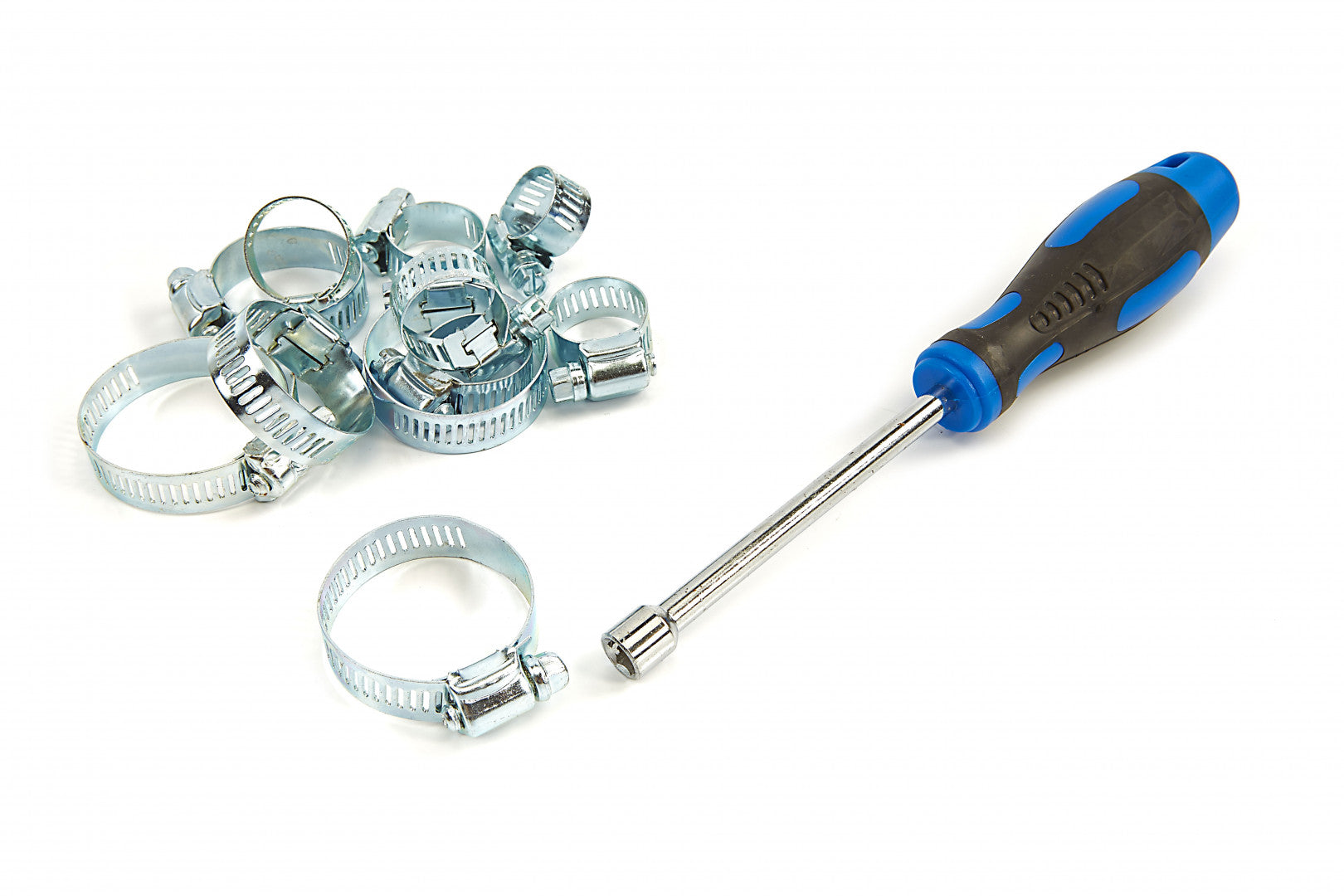 Комплект метални скоби с отвертка, 50 бр.