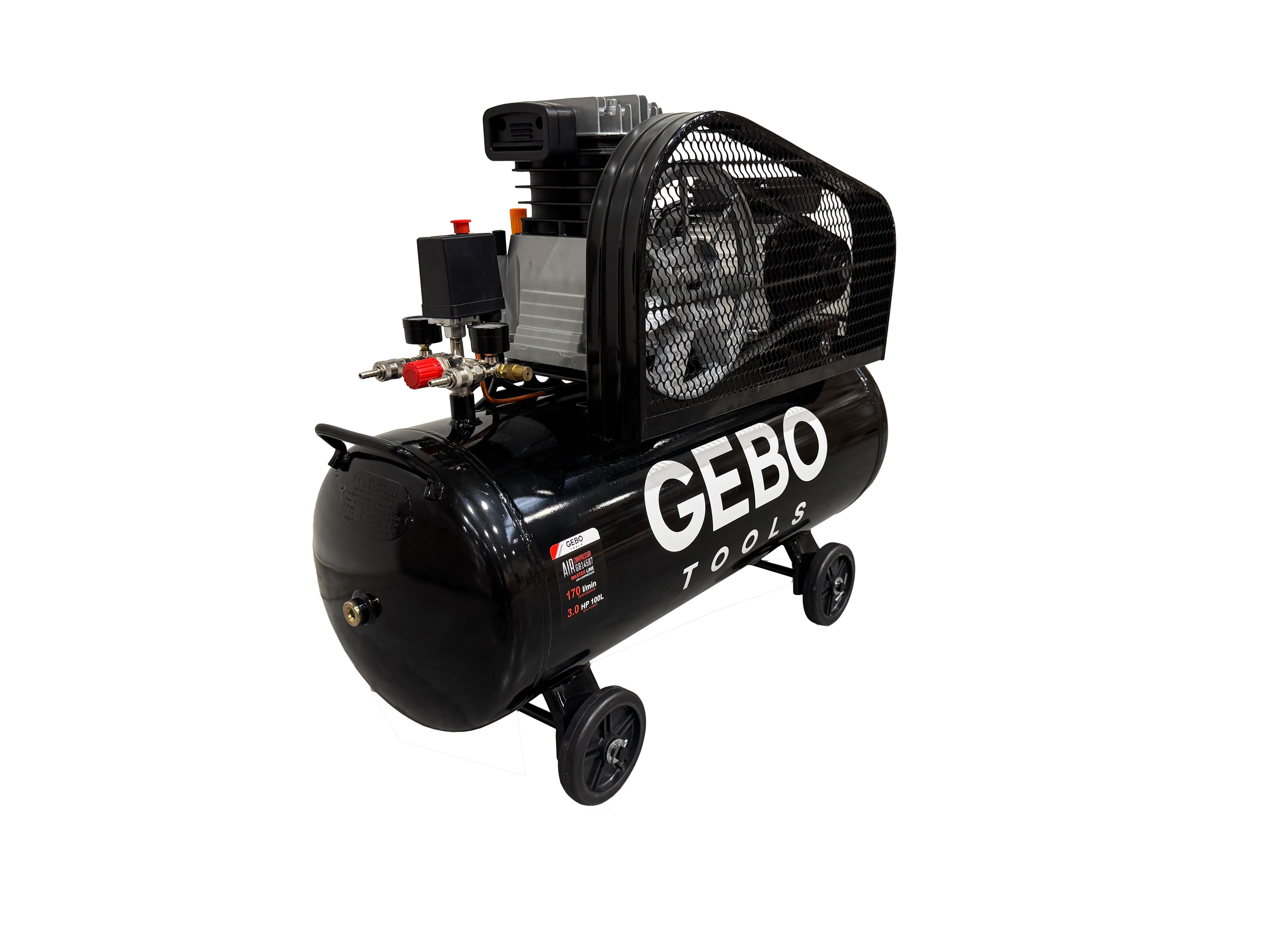 Въздушен компресор 100 л 3НP 220V GEBO TOOLS