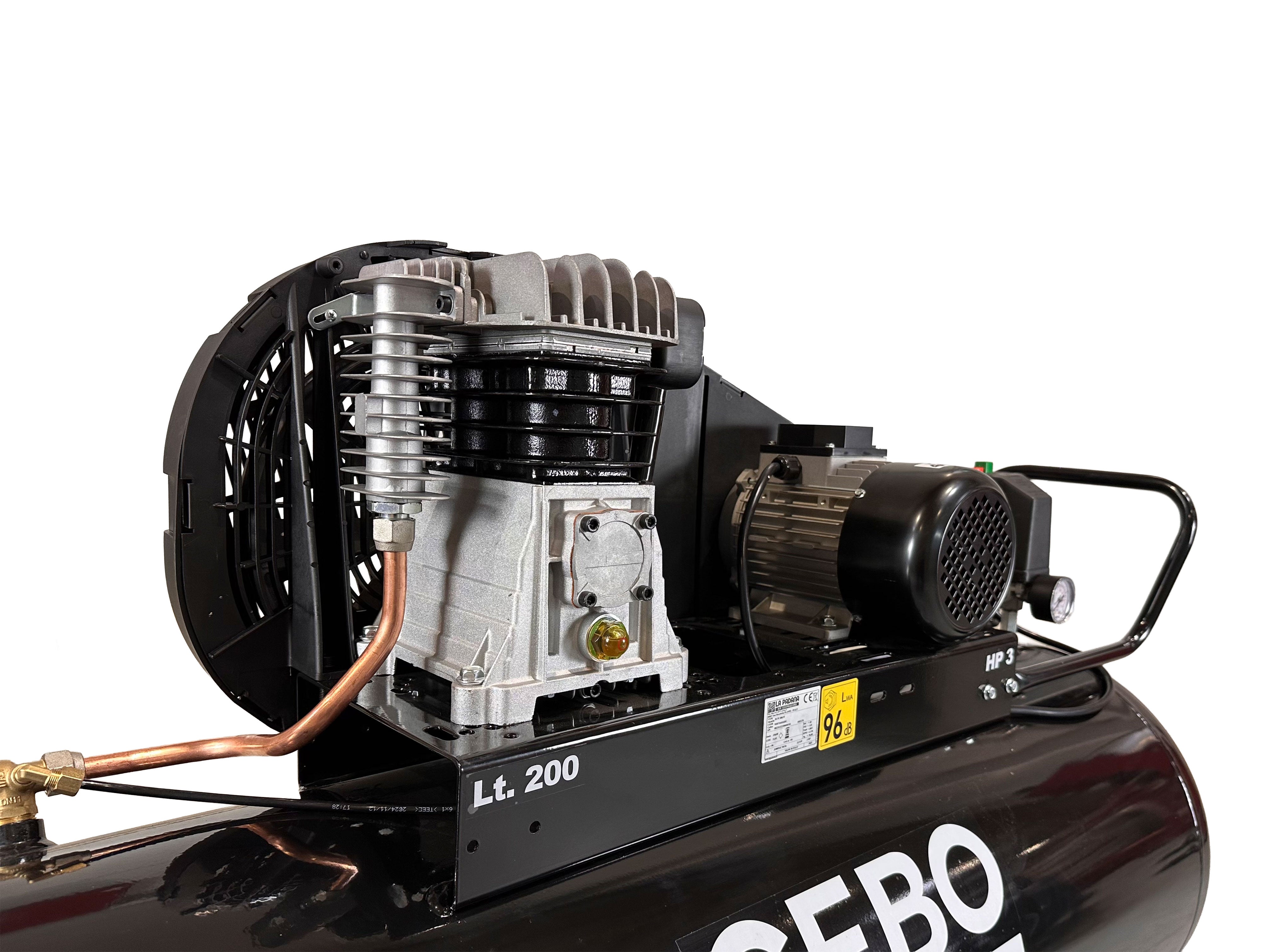 Професионален компресор 200 л 3 CP 400 V GEBO TOOLS