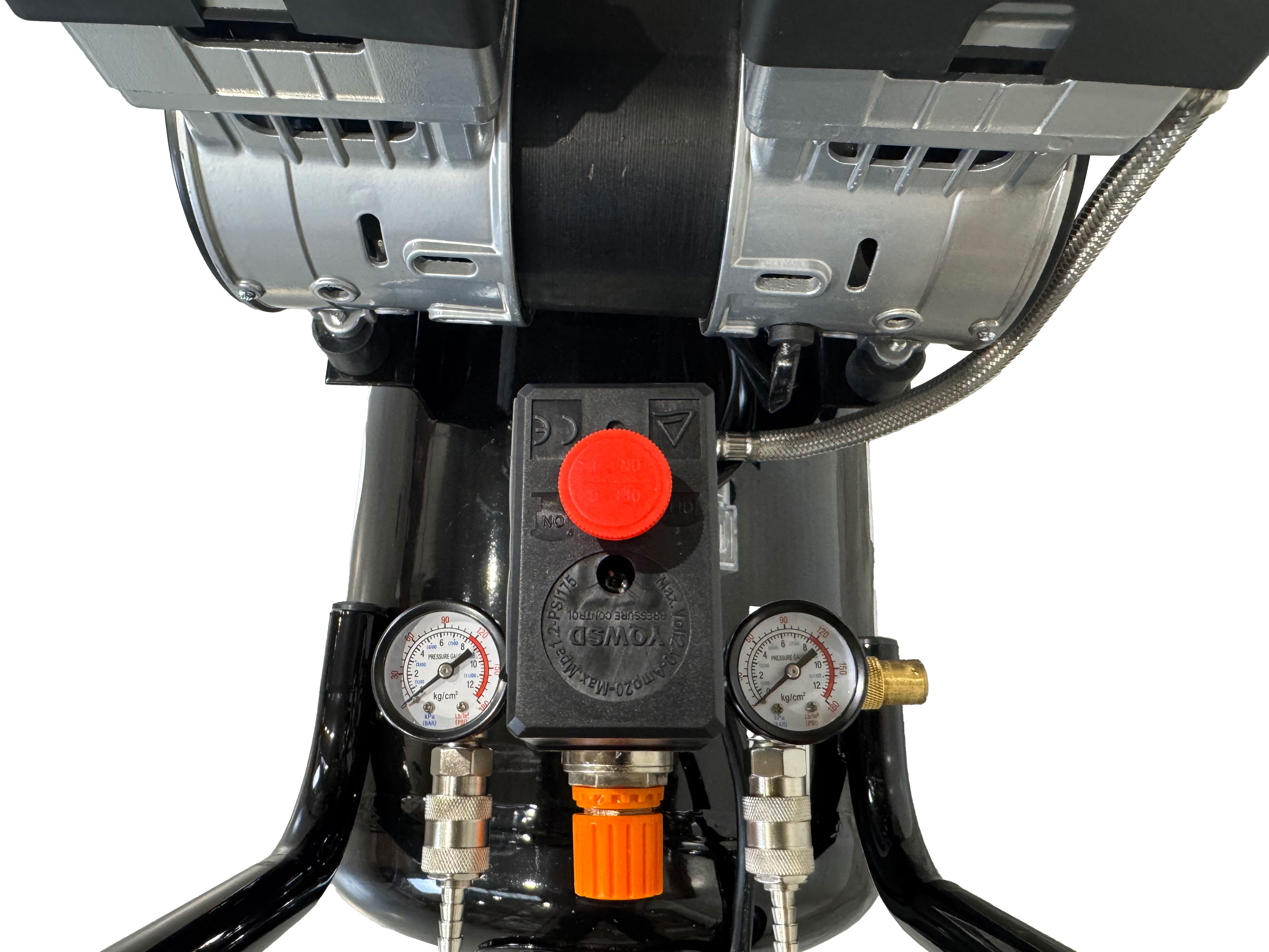 Безшумен компресор без масло 50 л GEBO TOOLS