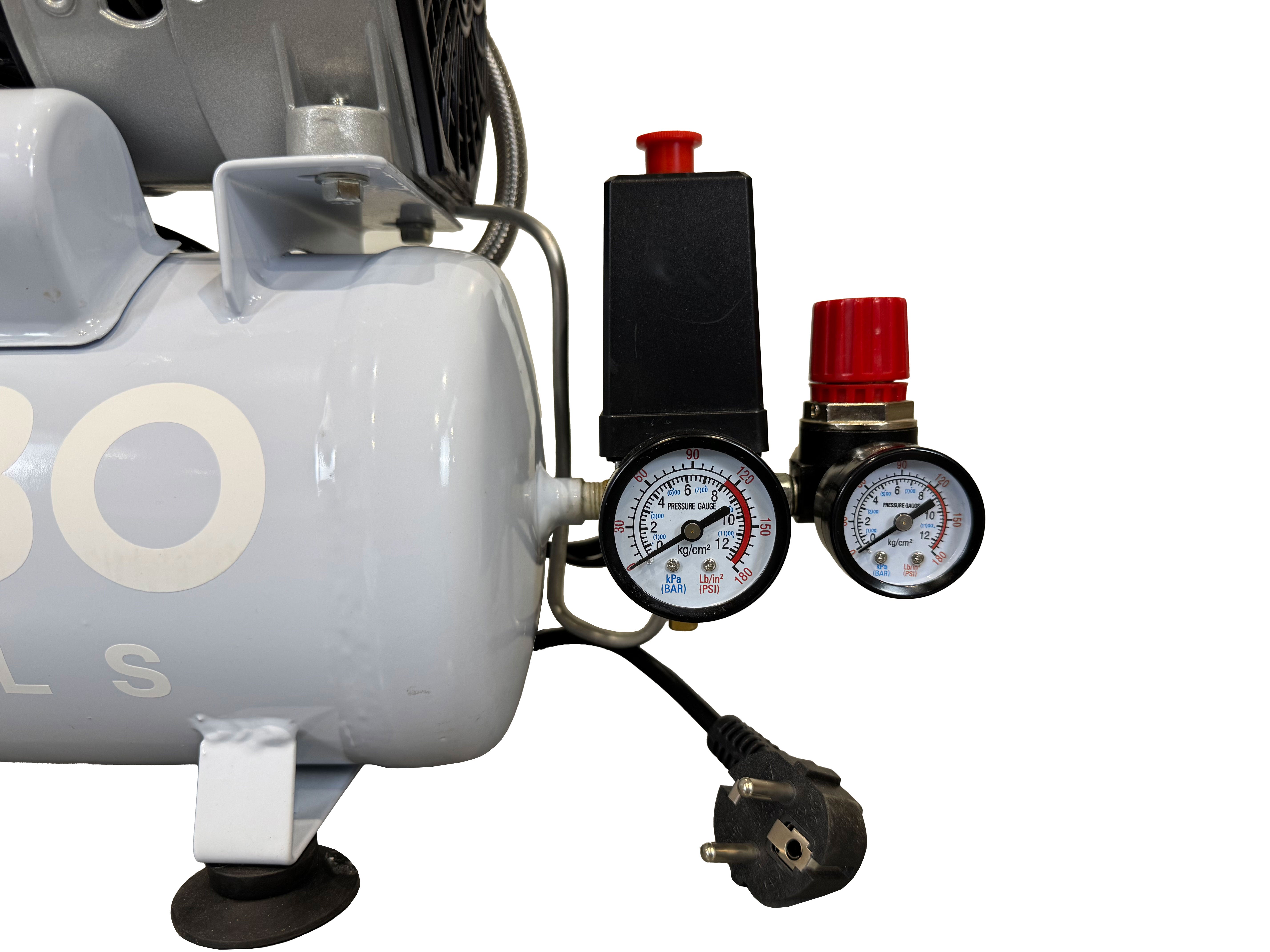 Безшумен компресор без масло 6 л GEBO TOOLS